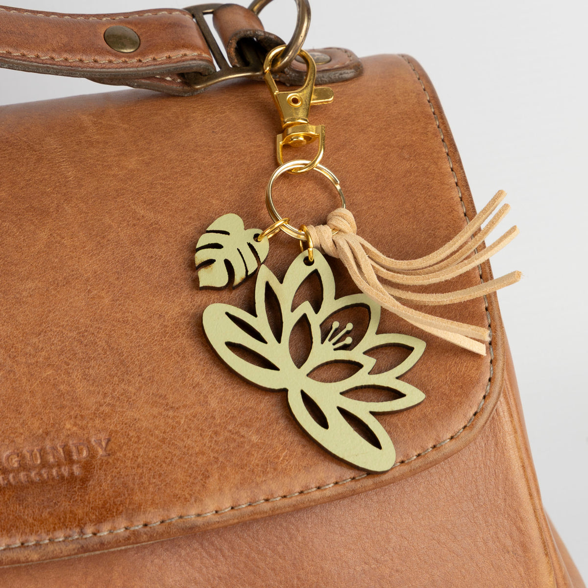 Back to Nature Wooden Handbag Charms (assorted styles)