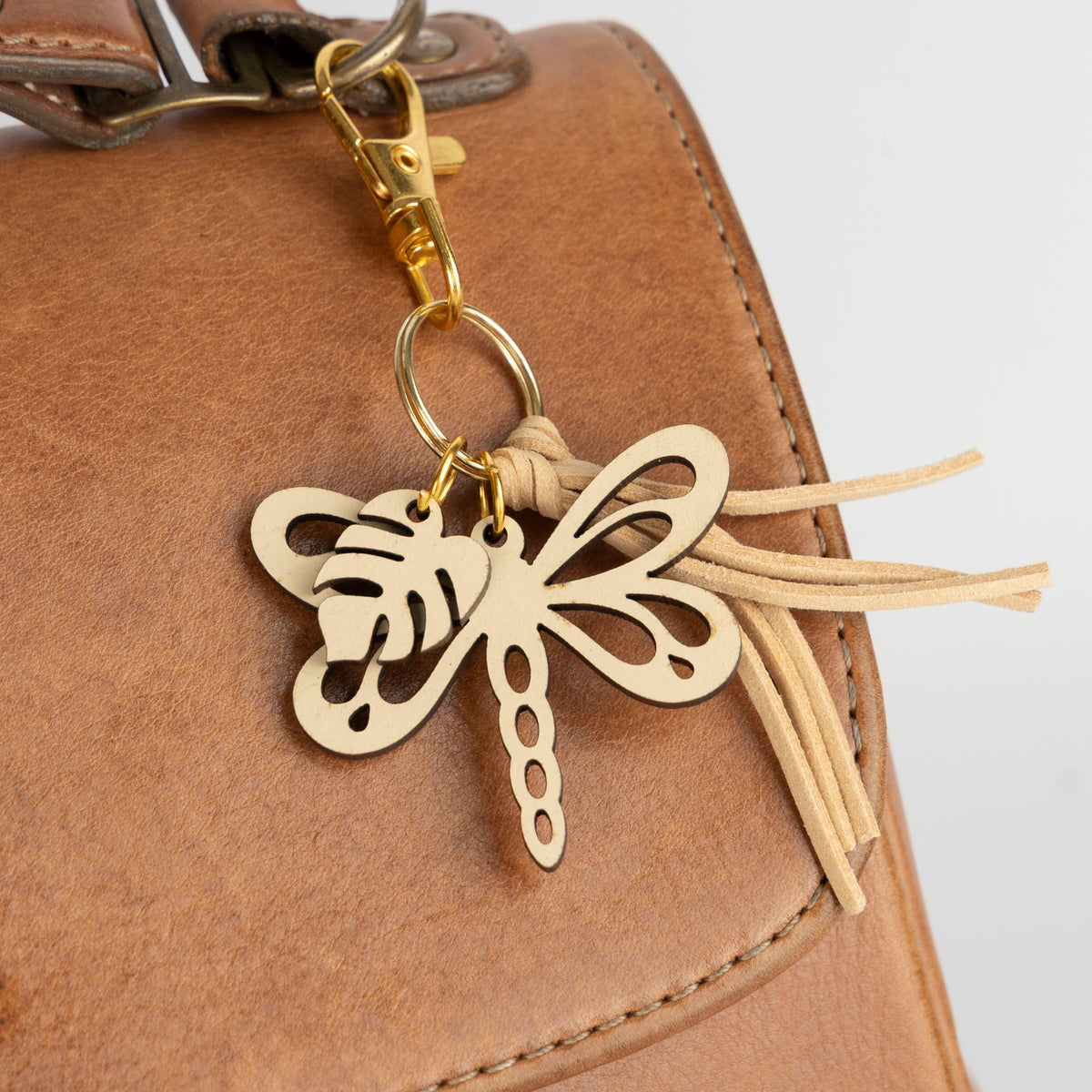 Back to Nature Wooden Handbag Charms (assorted styles)