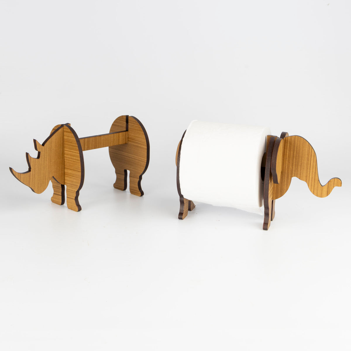 Novelty Toilet Roll Holder – Rhino or Elephant