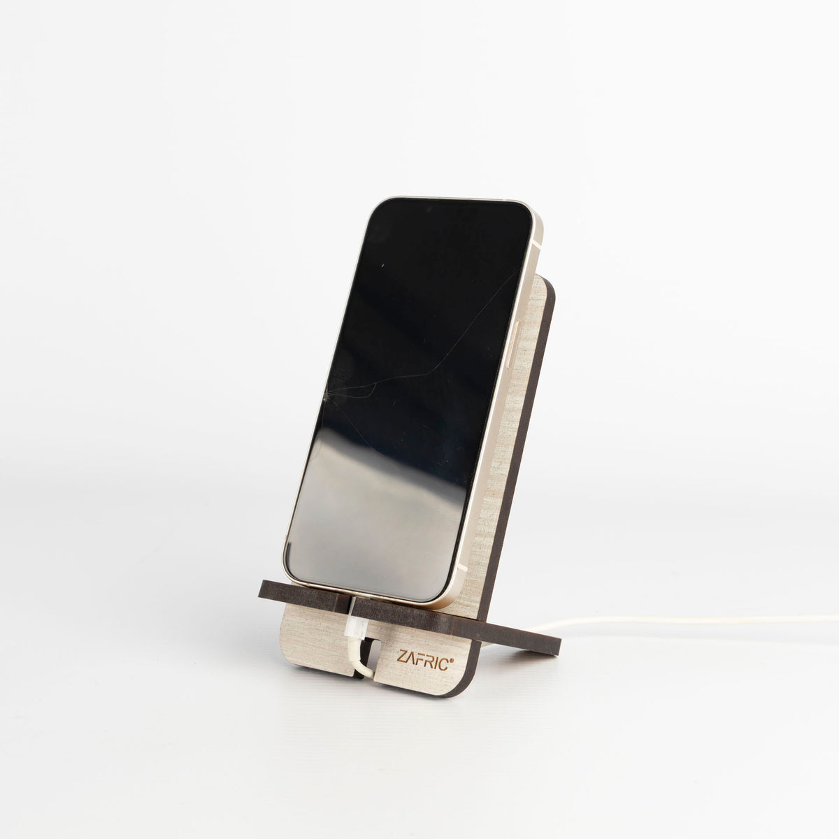 Wooden Protea Phone Stand (Dusty Pink or Grey Wash Finish)