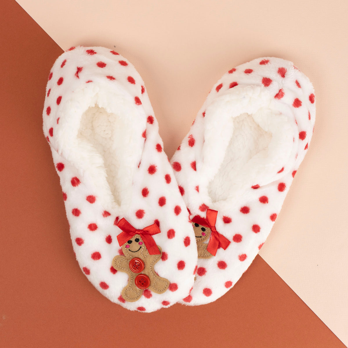 Gingerbread Man Bedroom Slippers