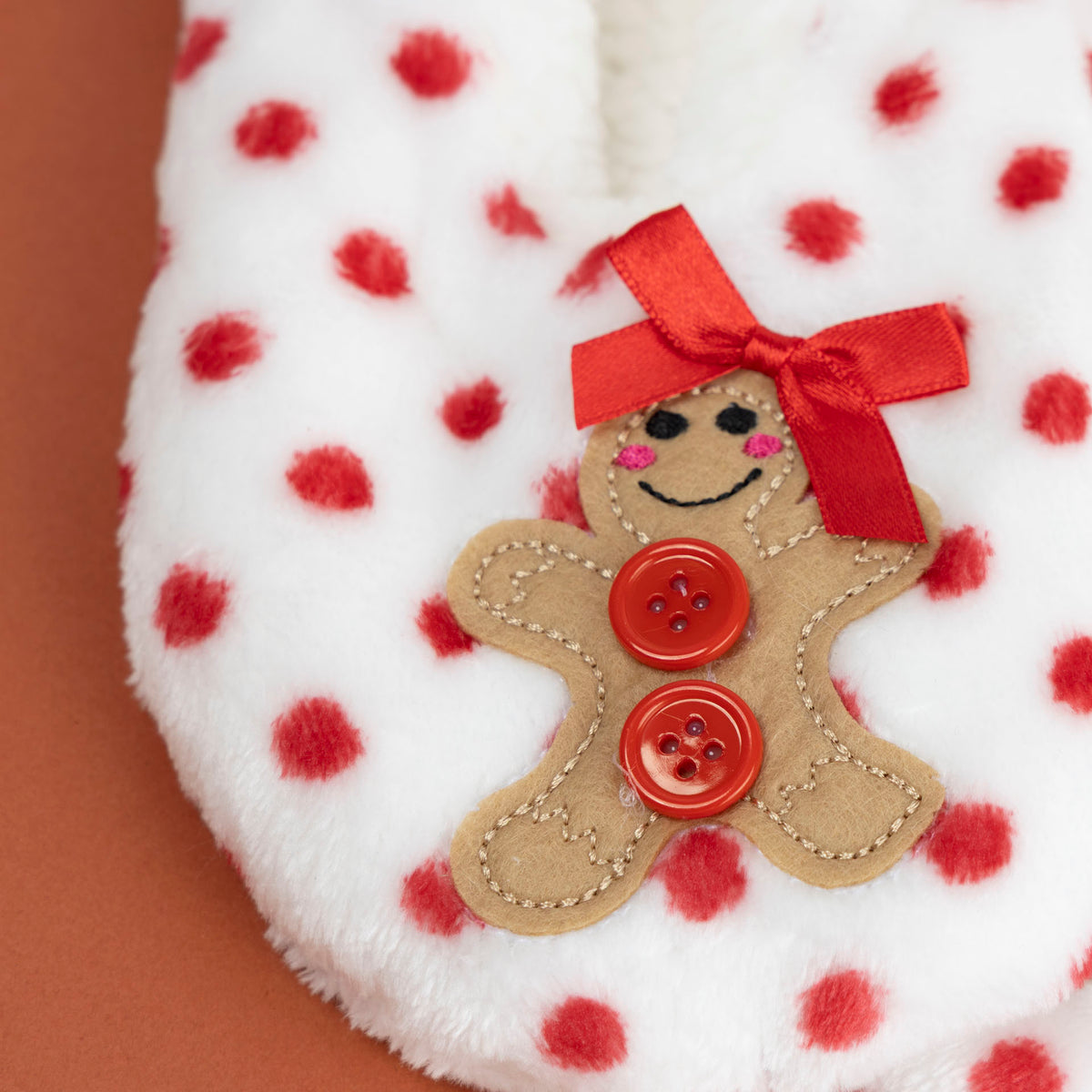 Gingerbread Man Bedroom Slippers
