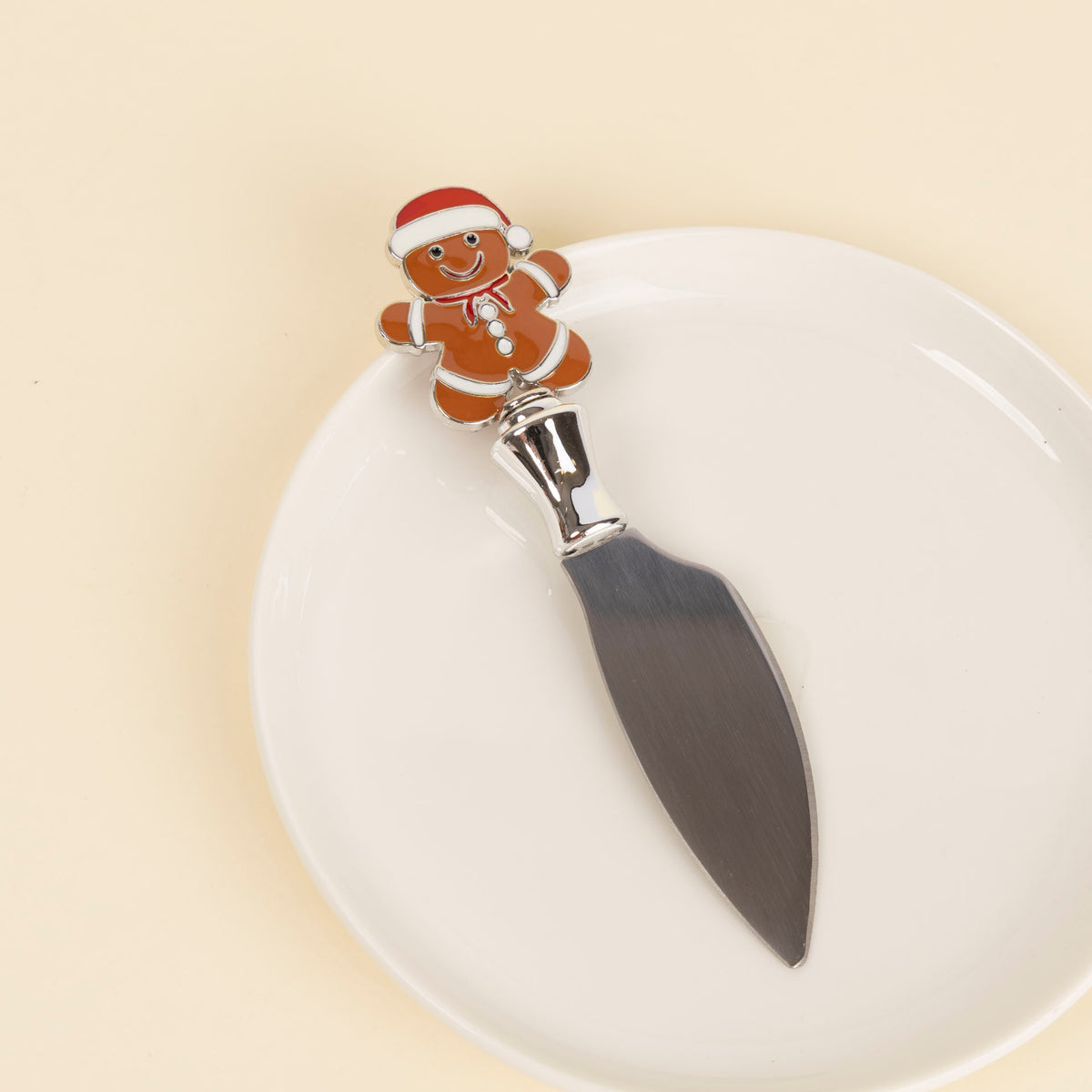 Gingerbread Man Cheese Knife