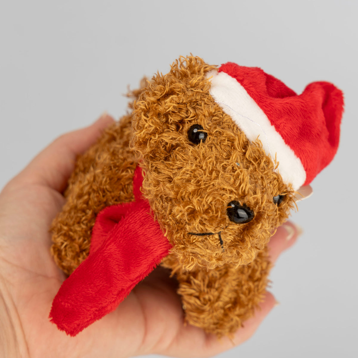 Festive Christmas Plush Pup