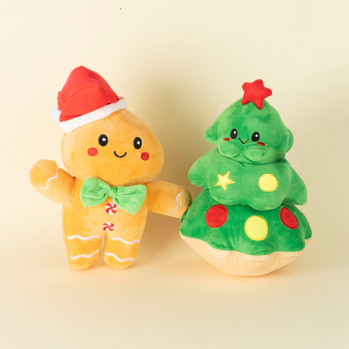 Festive Christmas Tree Plush Toy