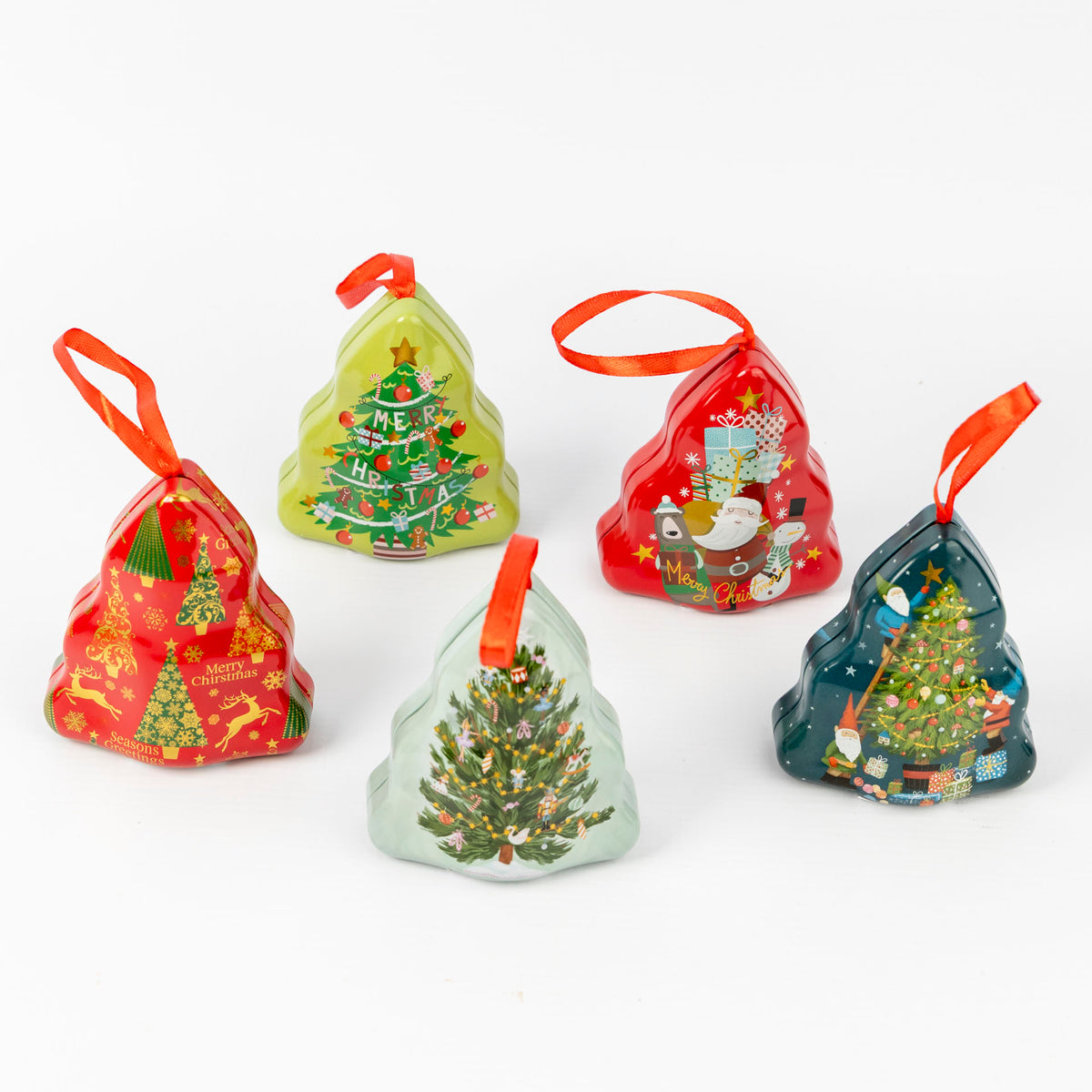Christmas Tree Storage Tins (assorted)