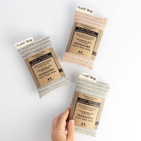 FLAXi Hot/Cold Headache Compress (assorted designs)
