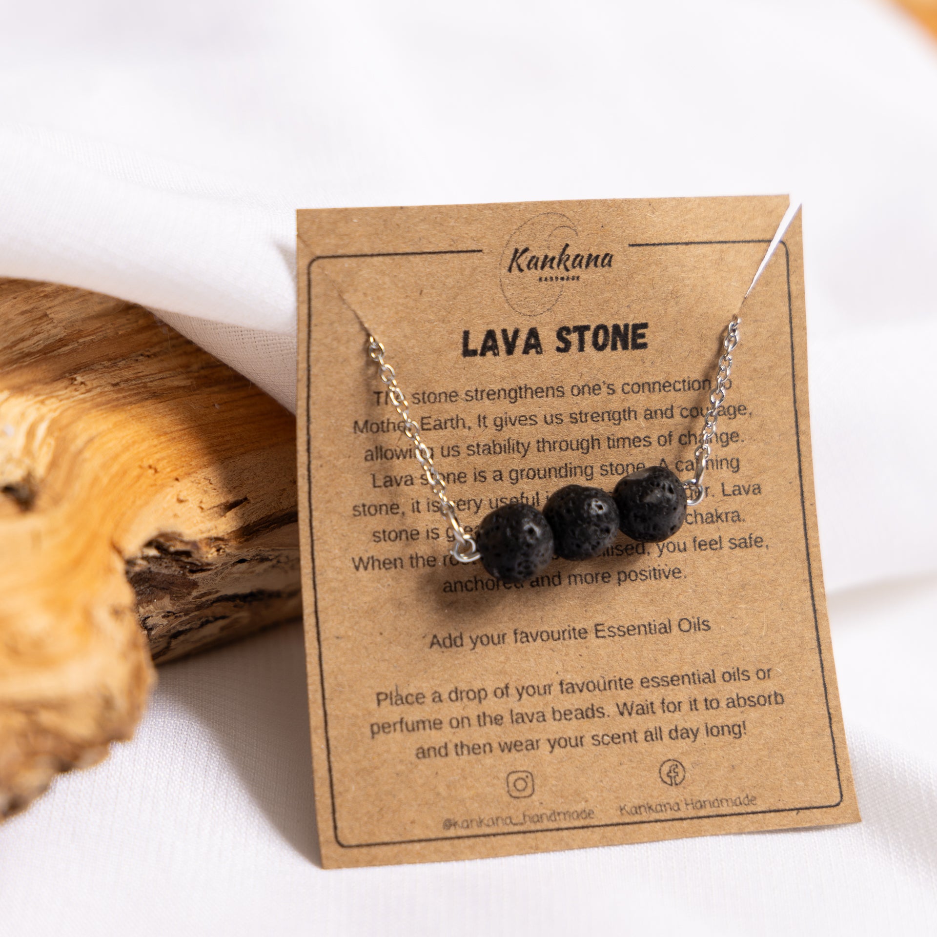 Lava Stone Diffuser Jewellery Collection (assorted)