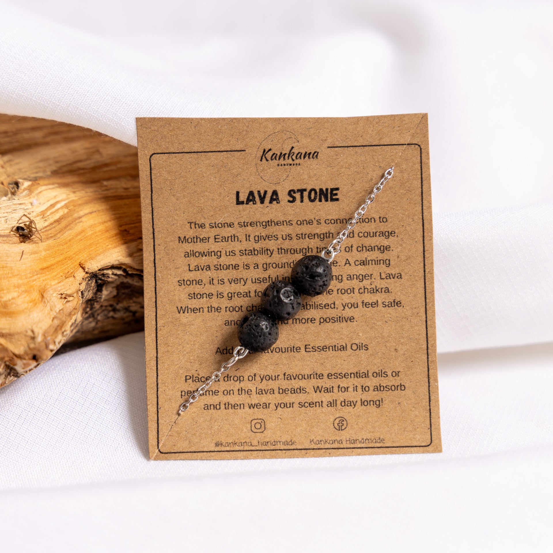 Lava Stone Diffuser Jewellery Collection (assorted)