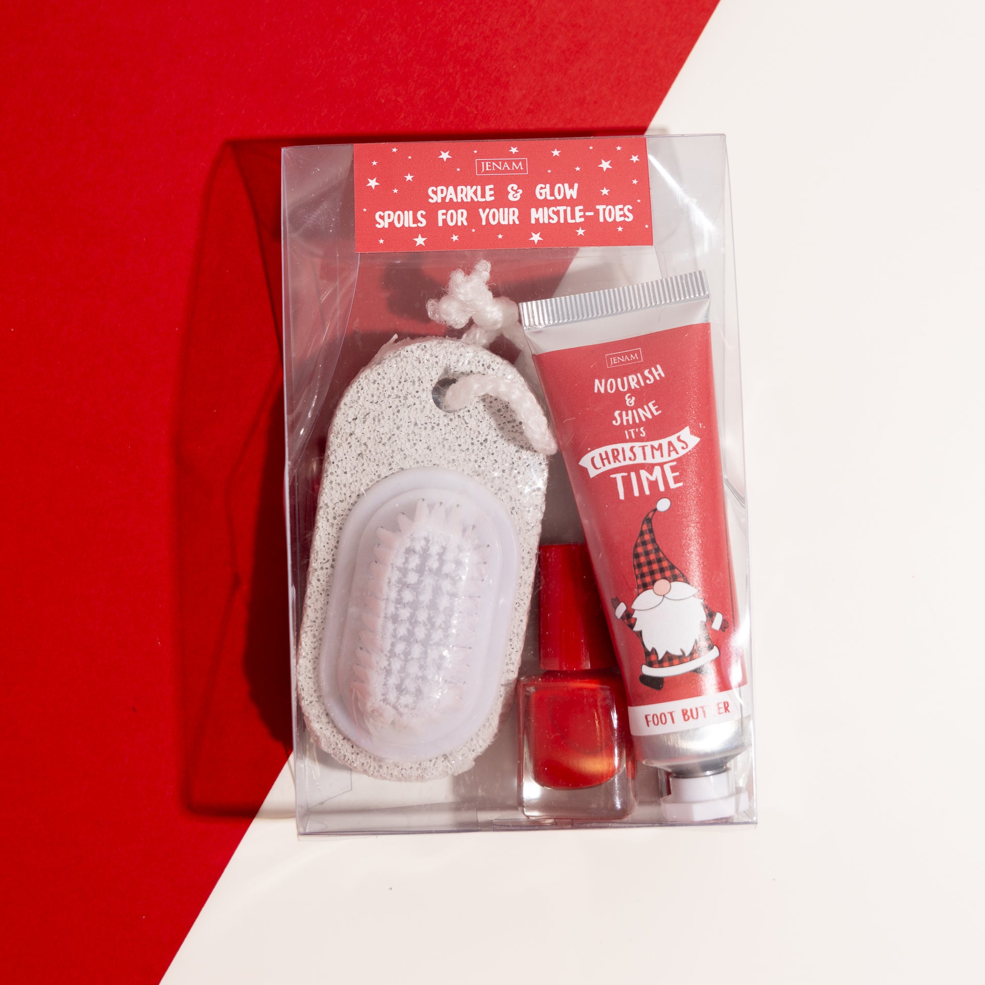 Christmas Mistle-Toes Foot Care Kit