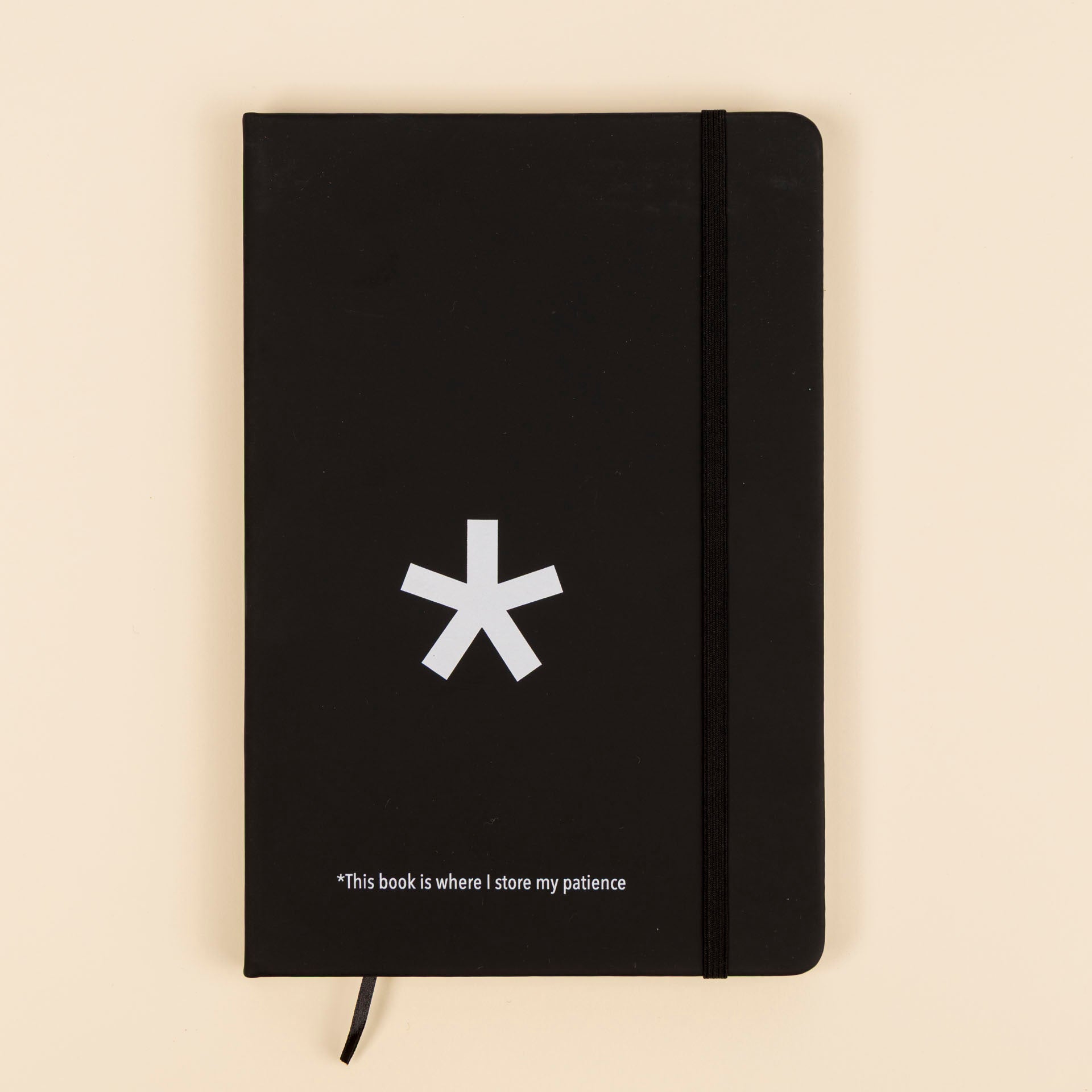 "Where I store my patience" A5 Notebook