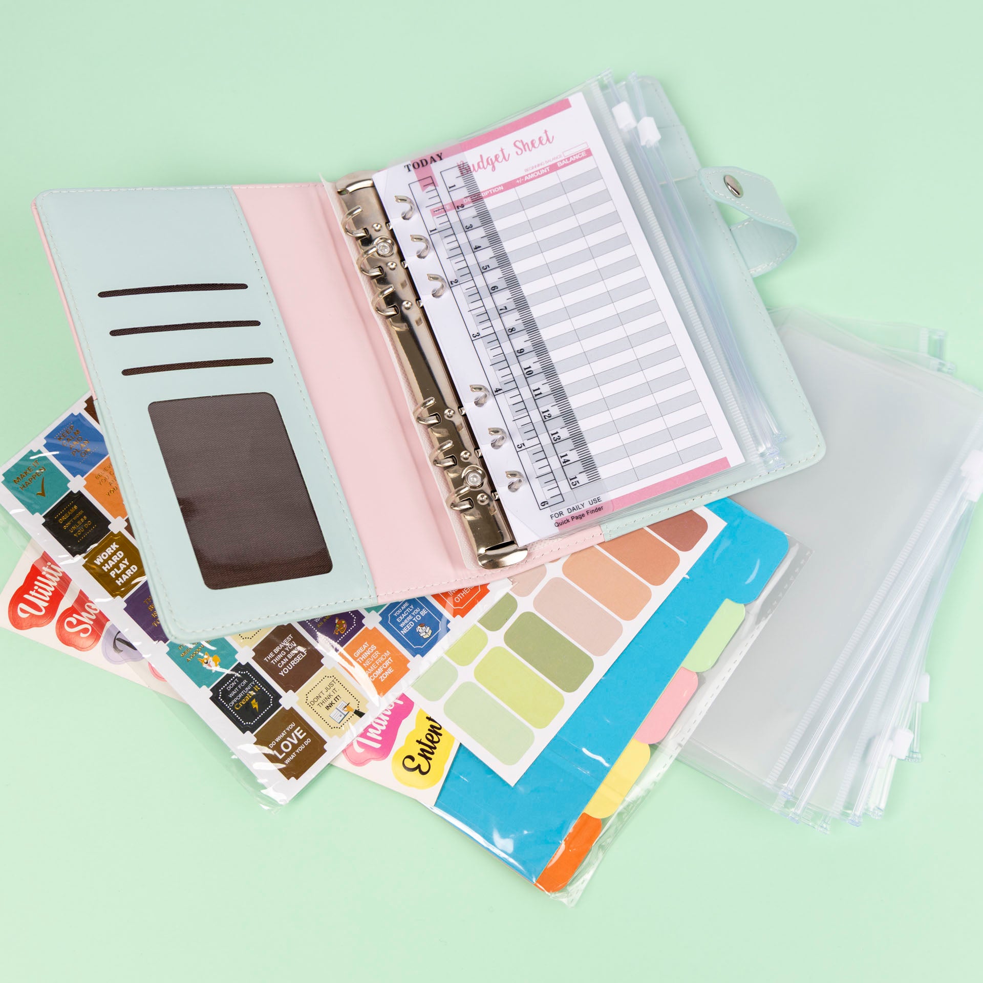 A6 Creative Budget Binder