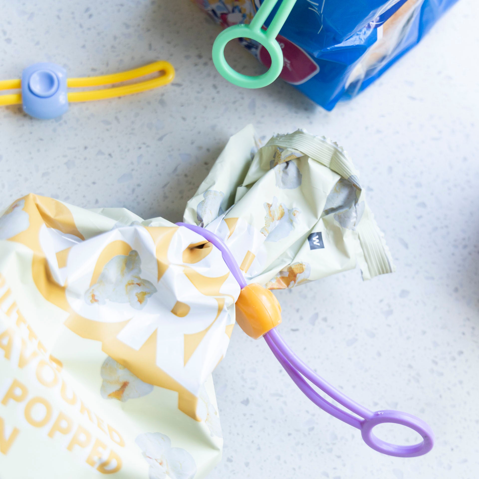 Reusable Zipper Bag Clips (set of 24)