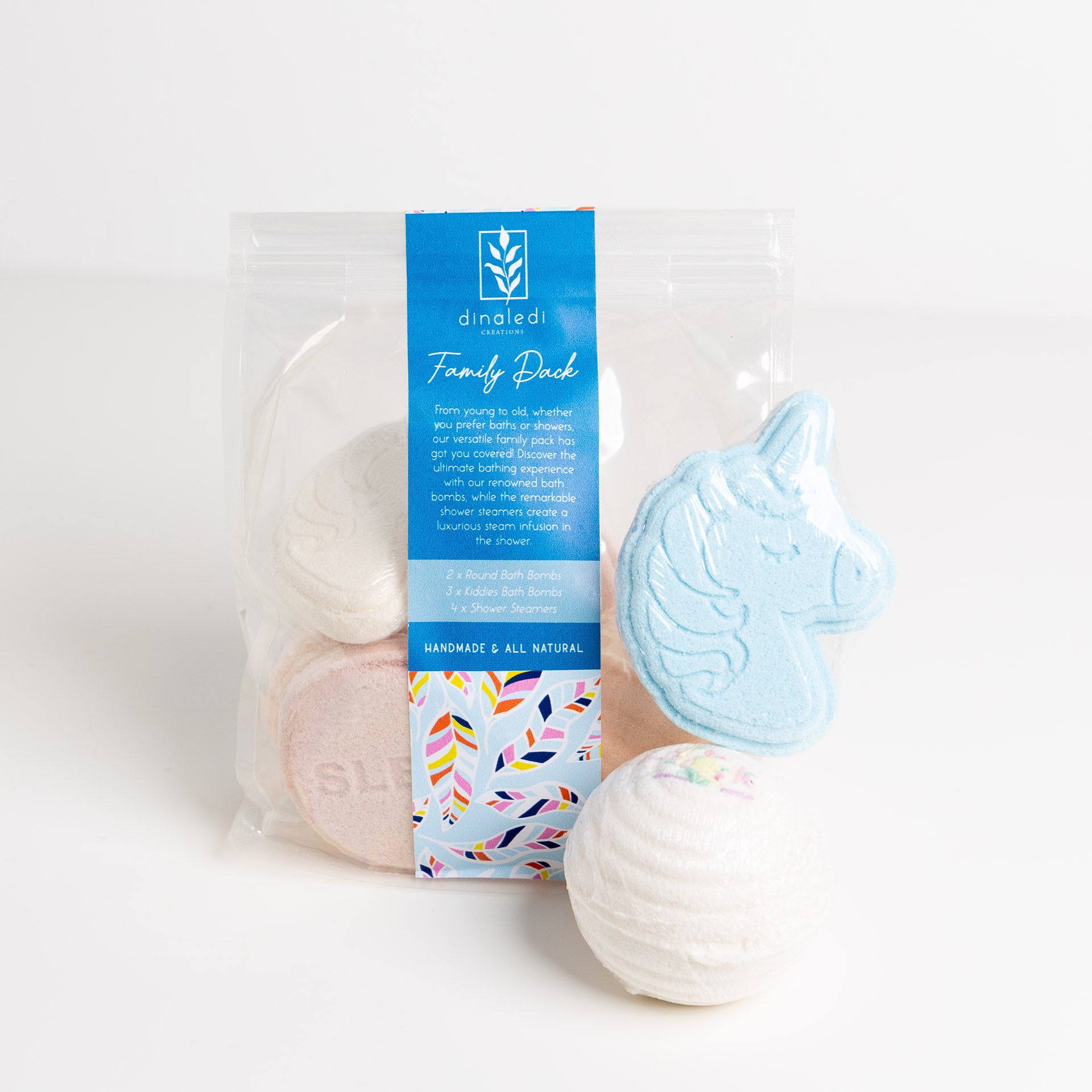Family Pack of Bath Bombs & Shower Steamers
