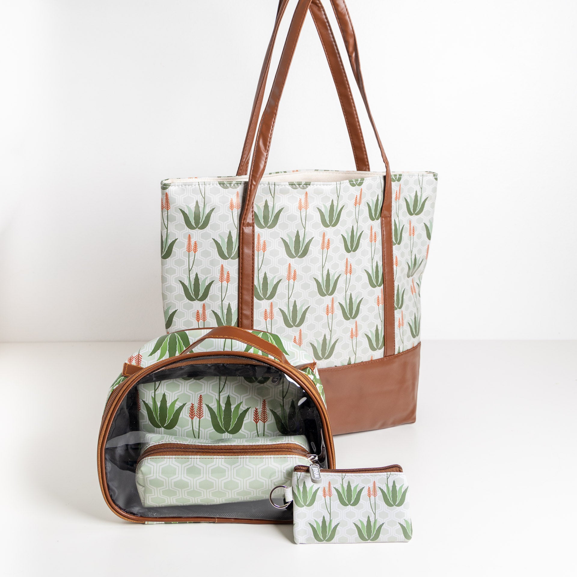Out of Africa - Aloe Print Bags & Accessories (assorted styles)