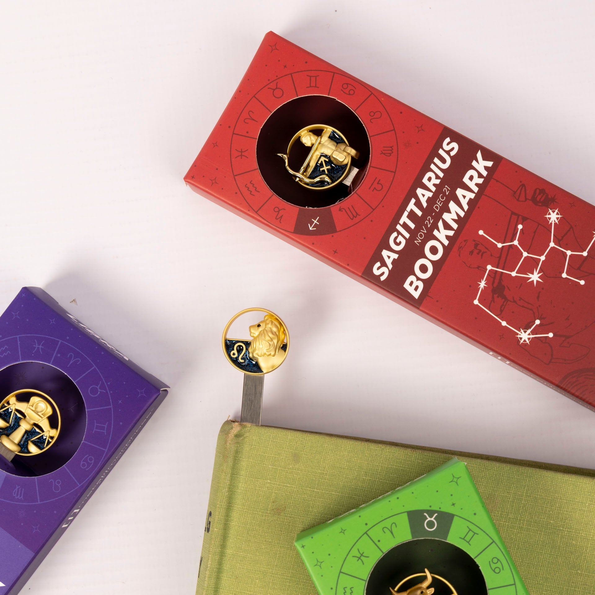 Zodiac Premium Metal Bookmarks