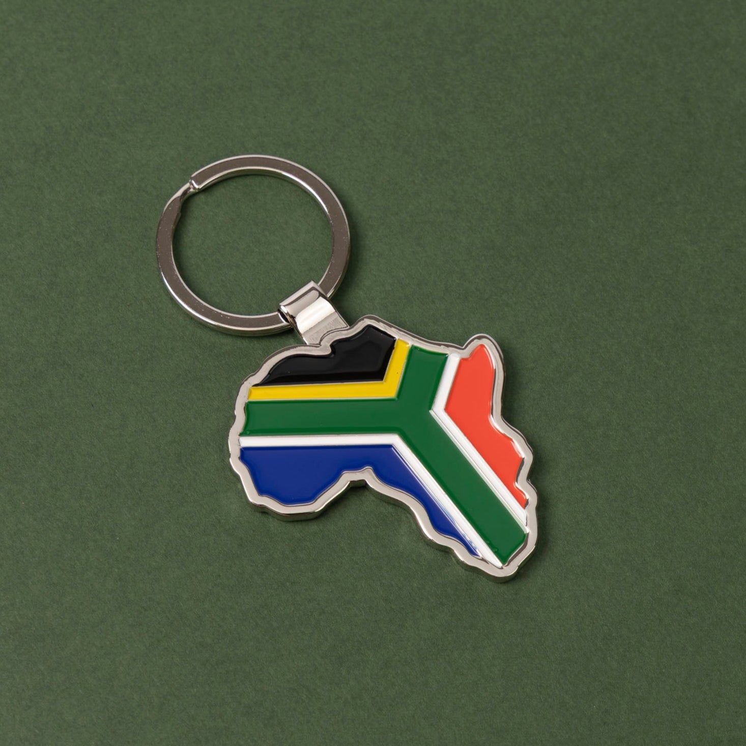 South African Flag Keyring