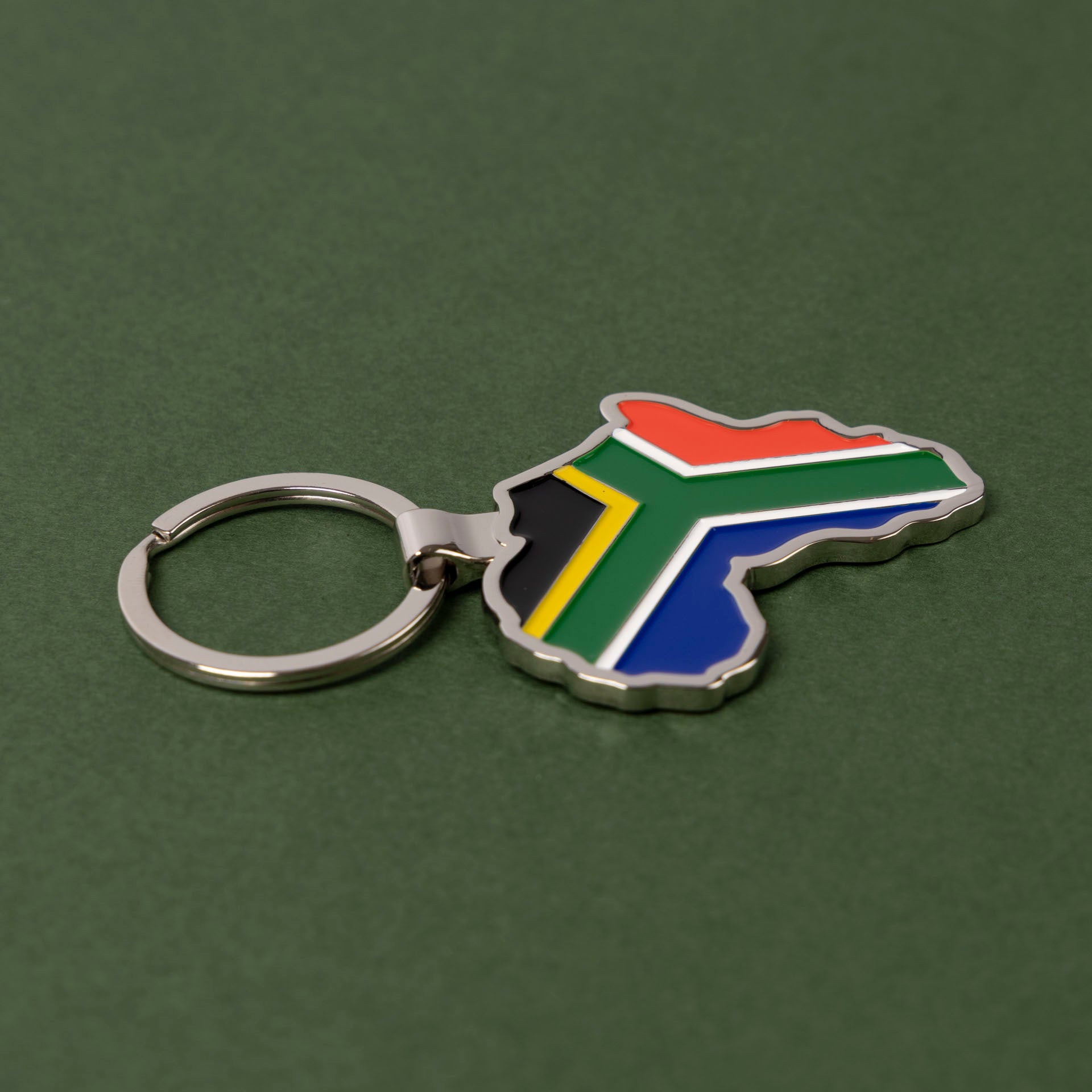 South African Flag Keyring