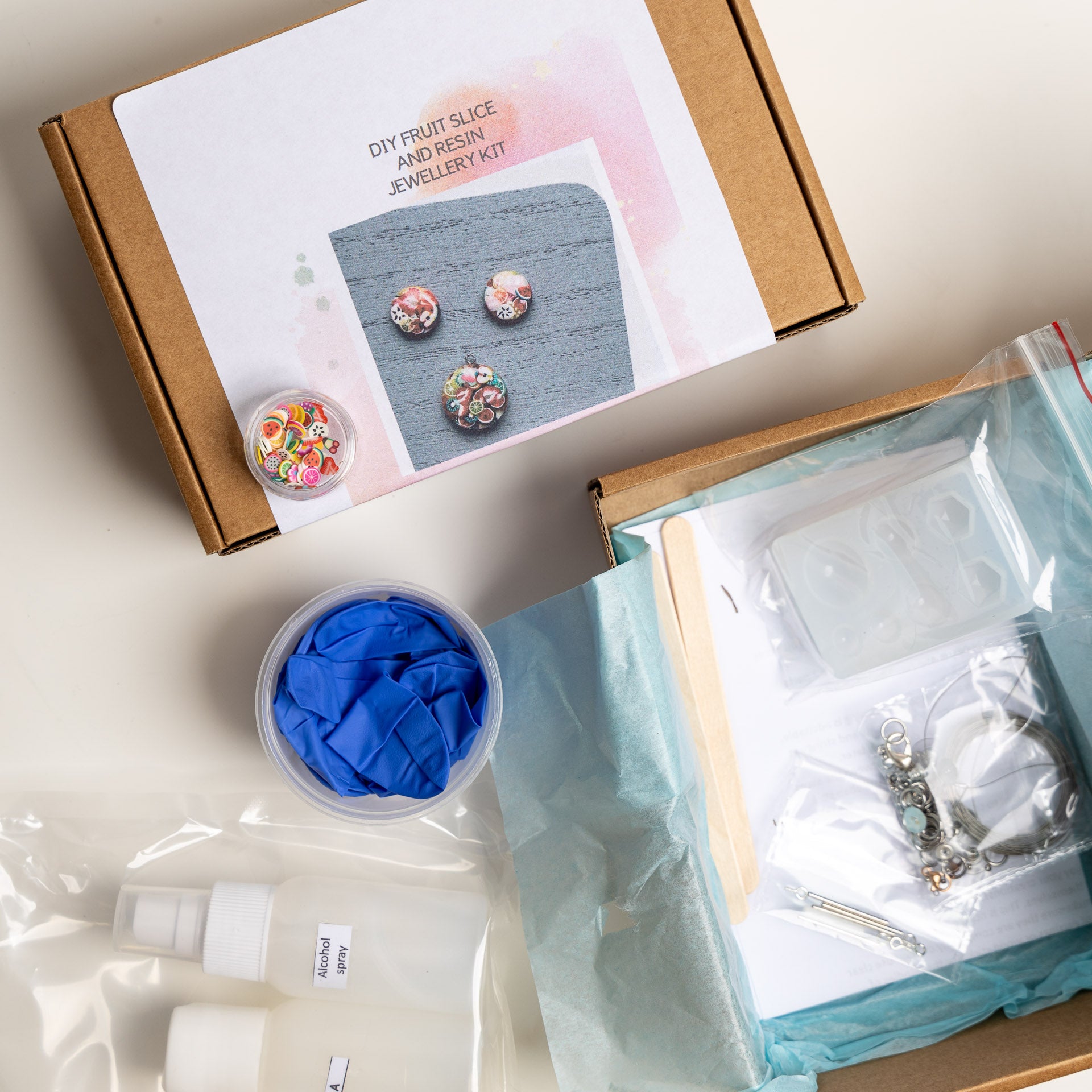 Make Your Own Fruity Resin Jewellery Kit