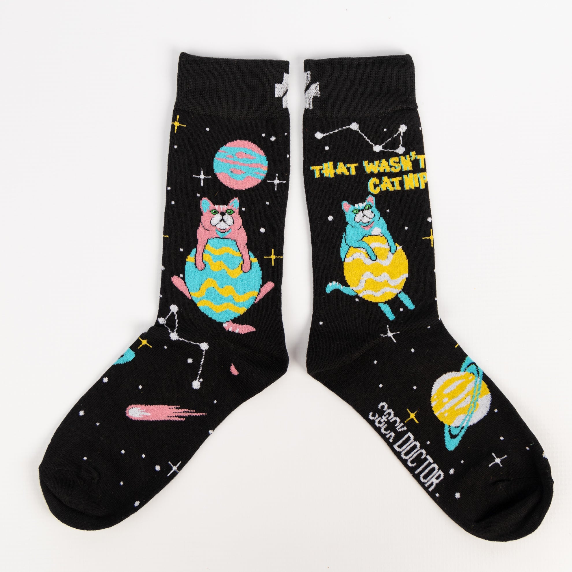 Trippy Cat Socks