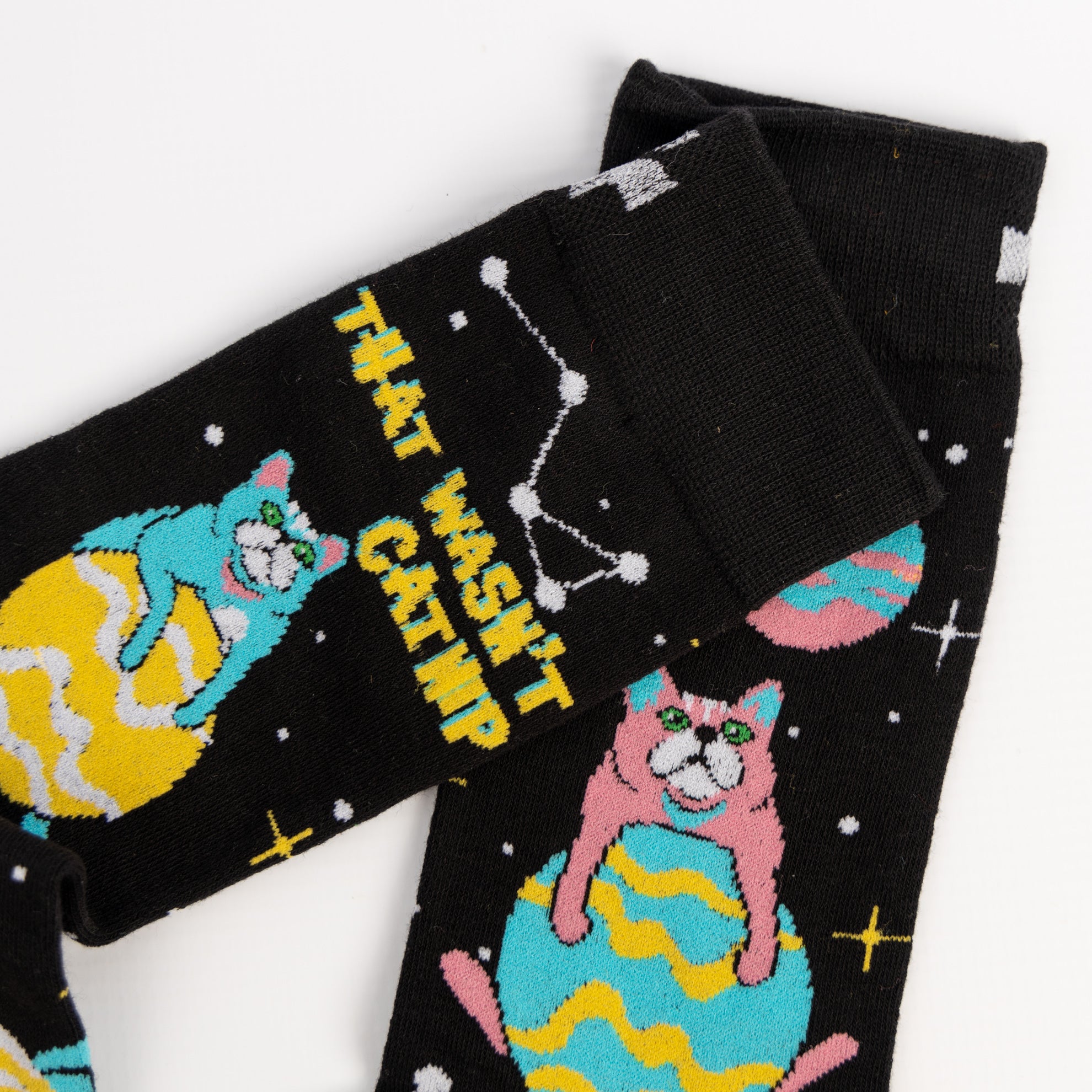 Trippy Cat Socks