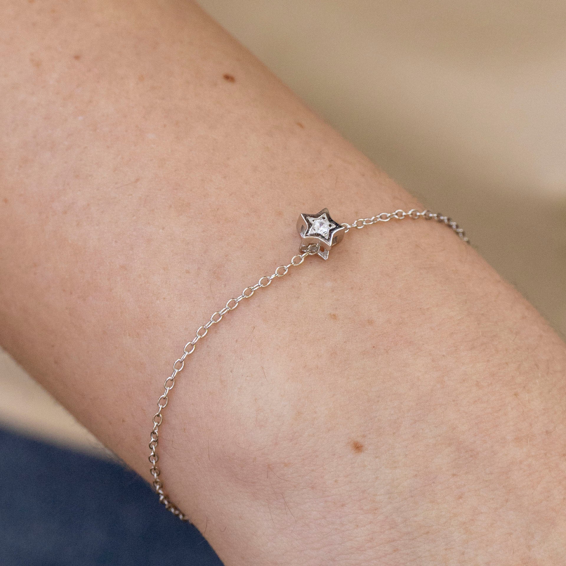 Sterling Silver Little Star Bracelet