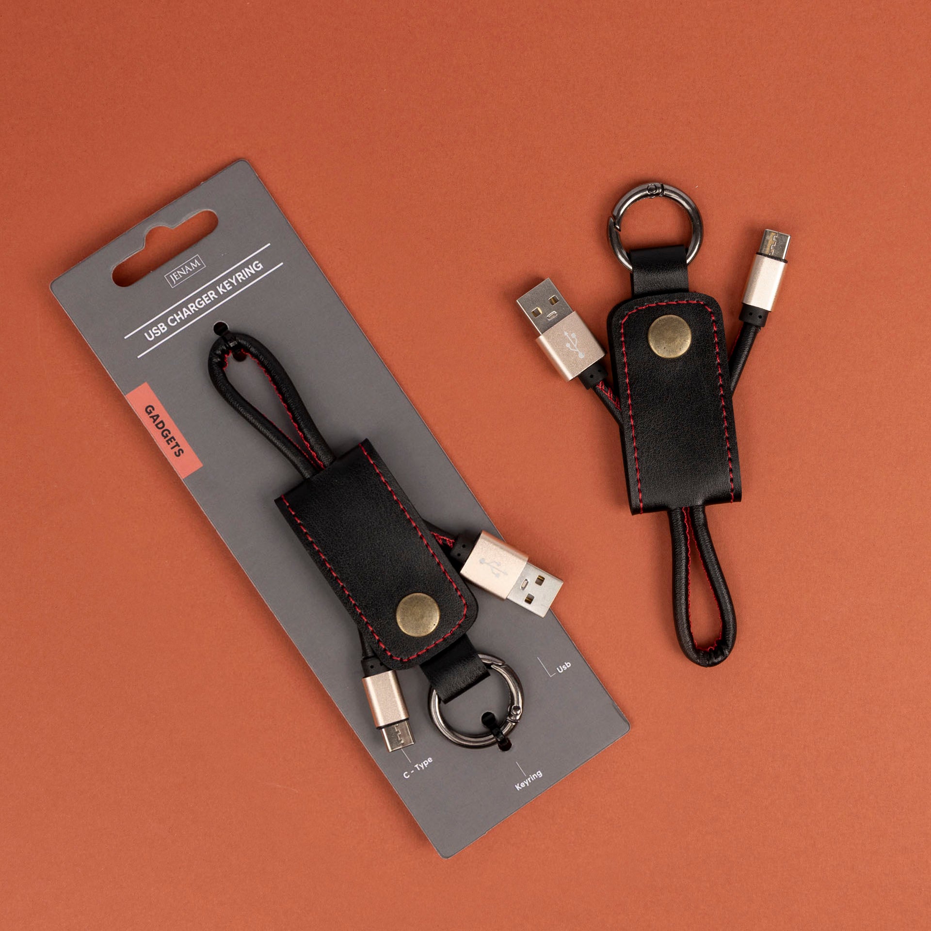 USB Charger Keyring
