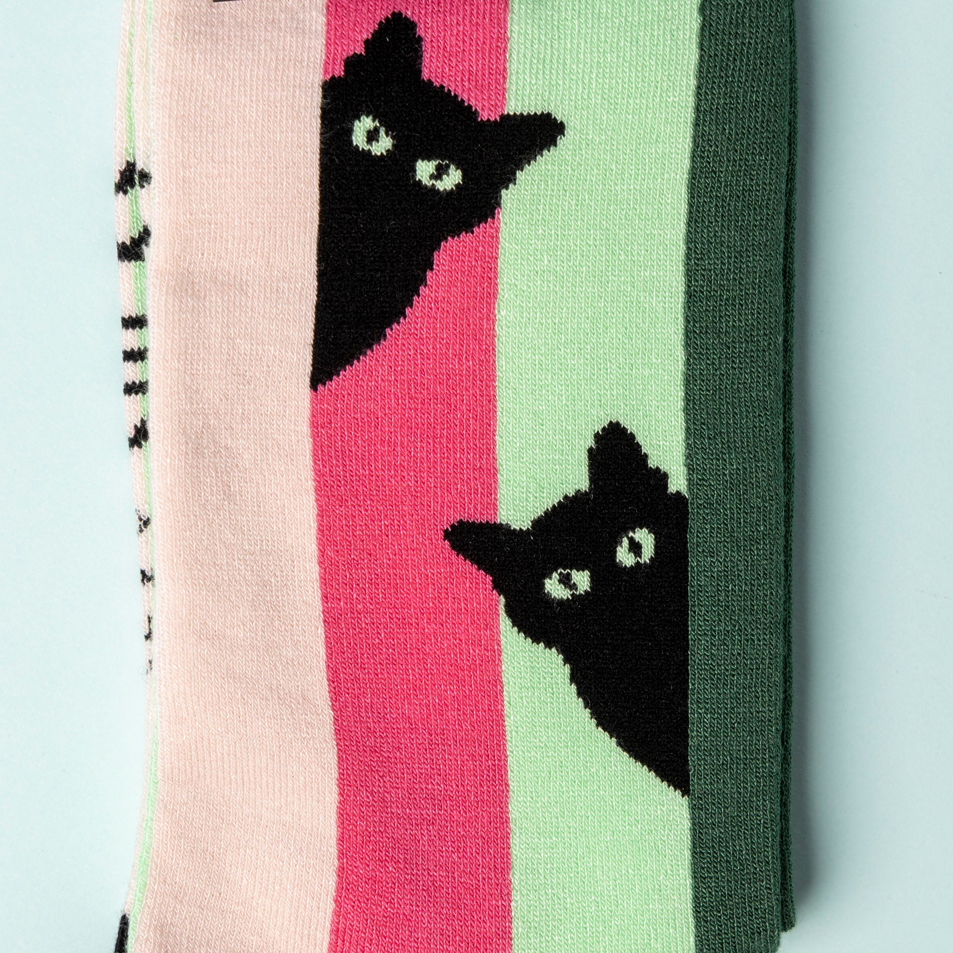 Men's Curious Cat Bamboo Socks