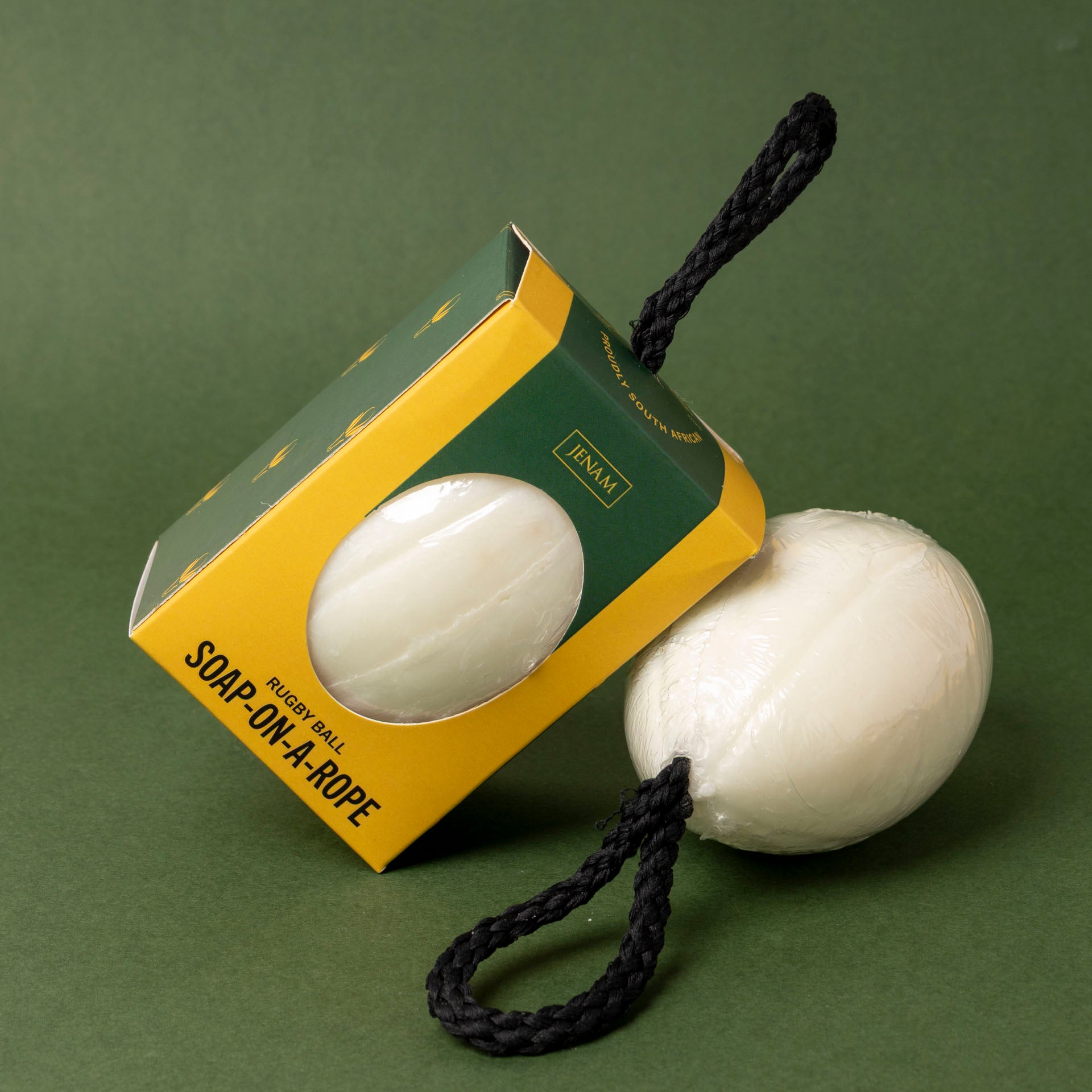 Half Time Rugby Ball Soap-on-a-Rope