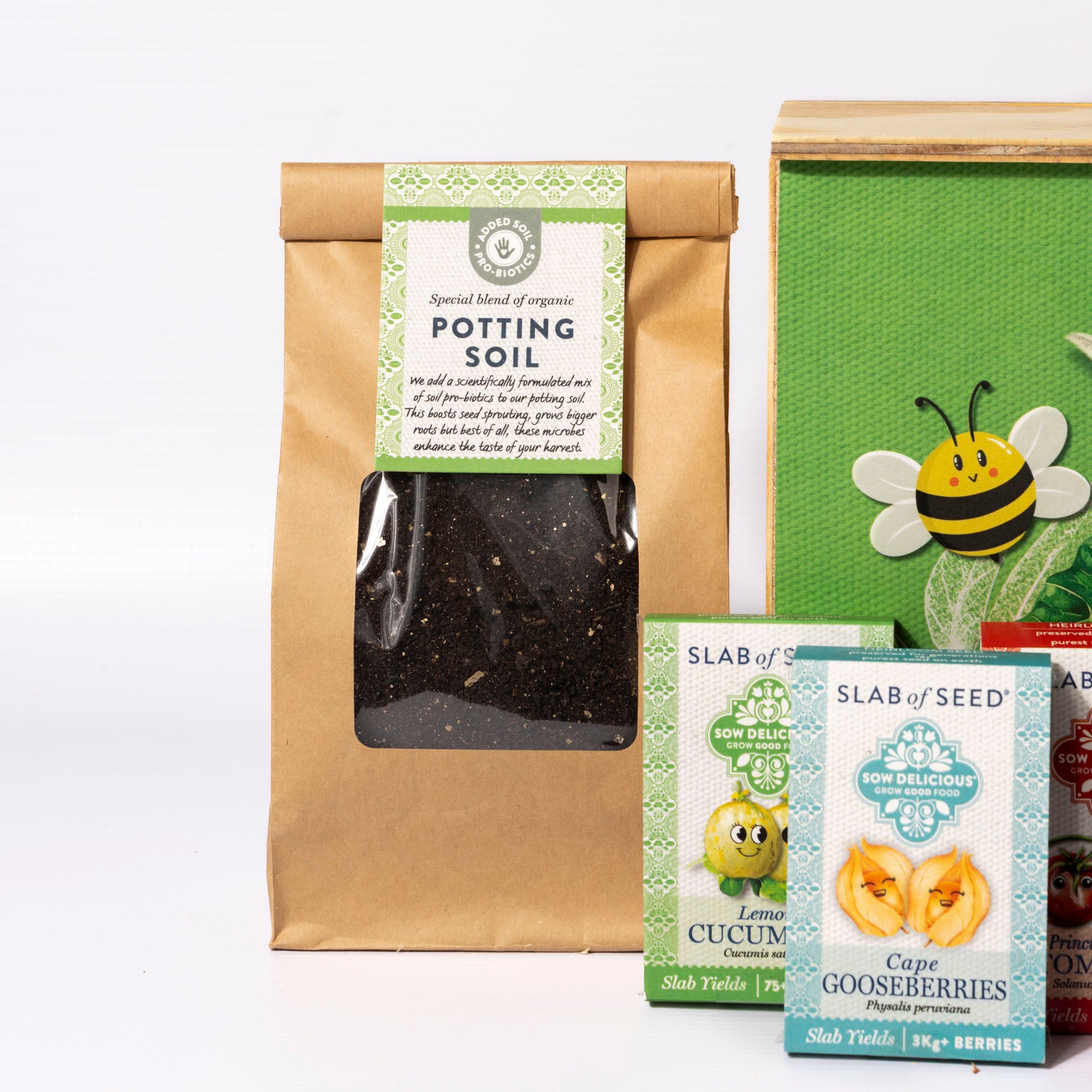 Sow Delicious Start-a-Garden Gift Box – Busy Bee Garden