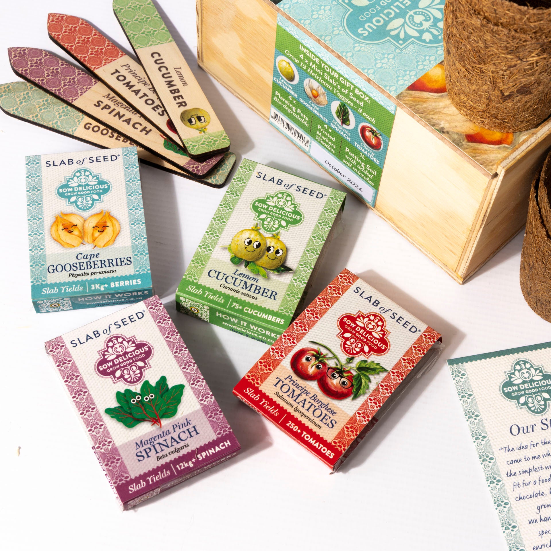 Sow Delicious Start-a-Garden Gift Box – Busy Bee Garden