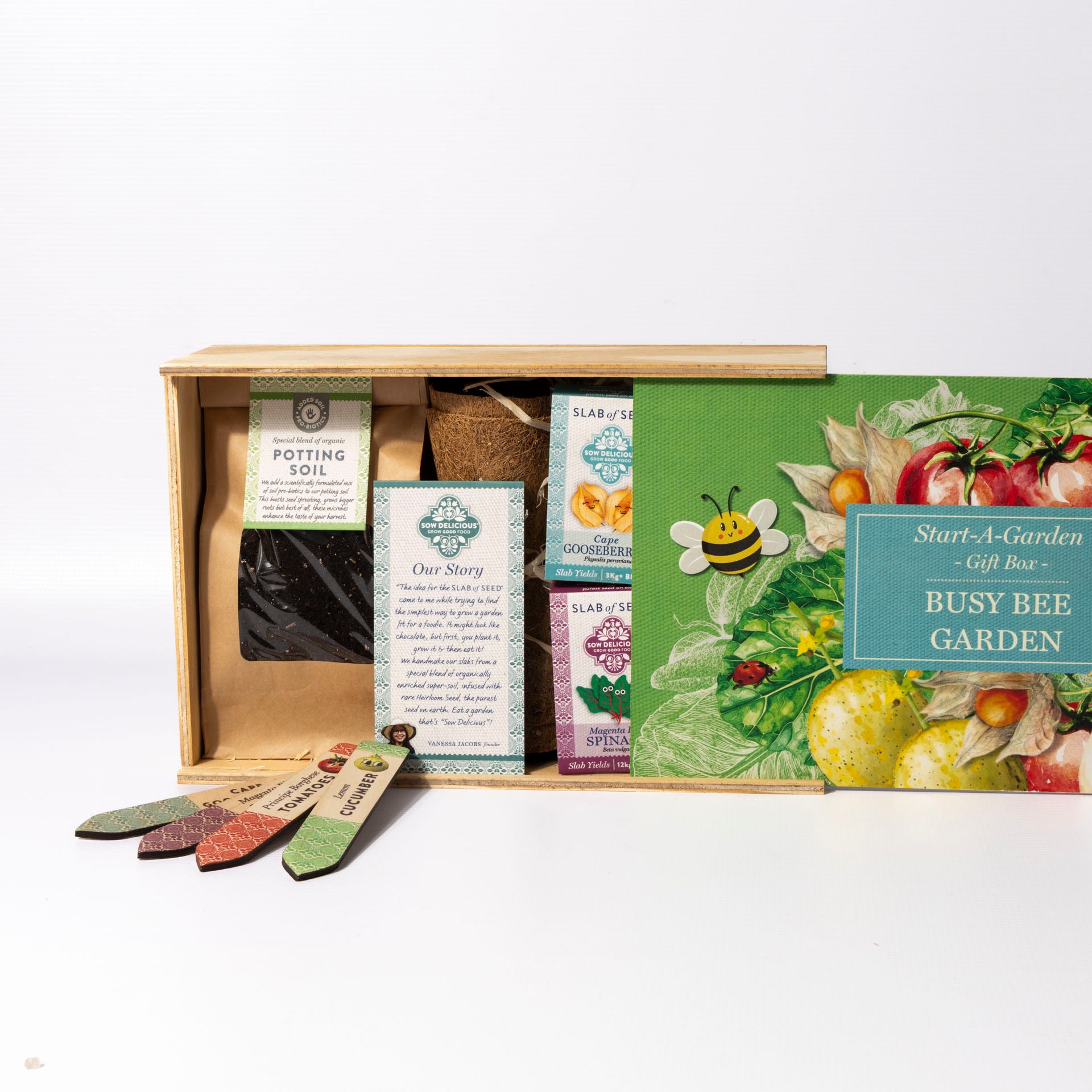 Sow Delicious Start-a-Garden Gift Box – Busy Bee Garden
