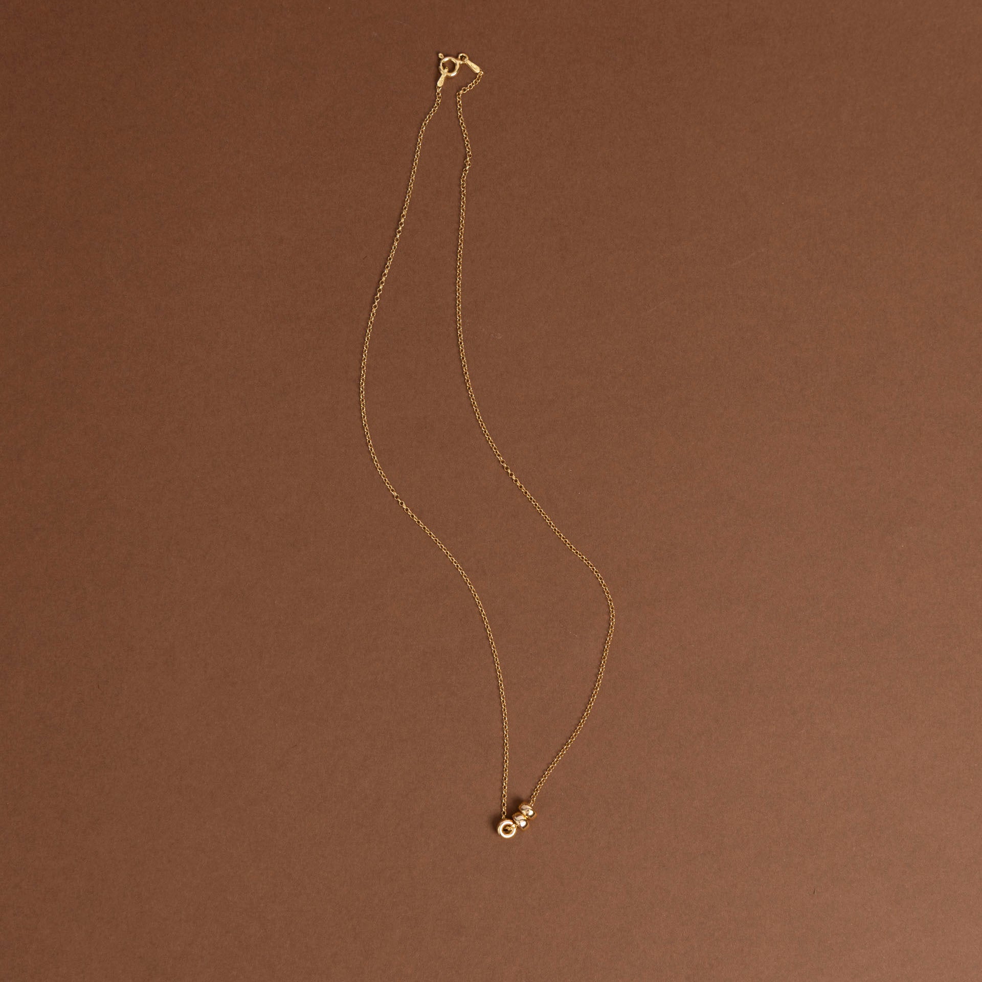 "Three Wishes" Gold-Dipped Necklace