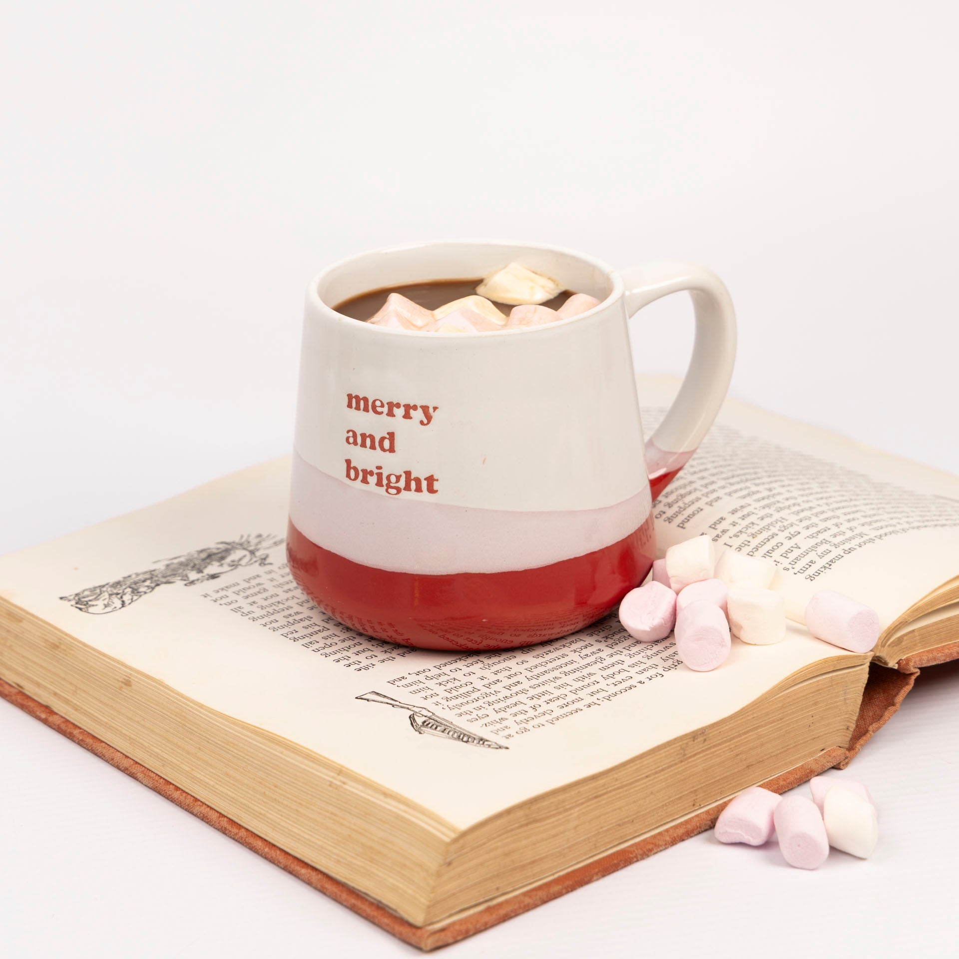 "Merry and Bright" Christmas Mug