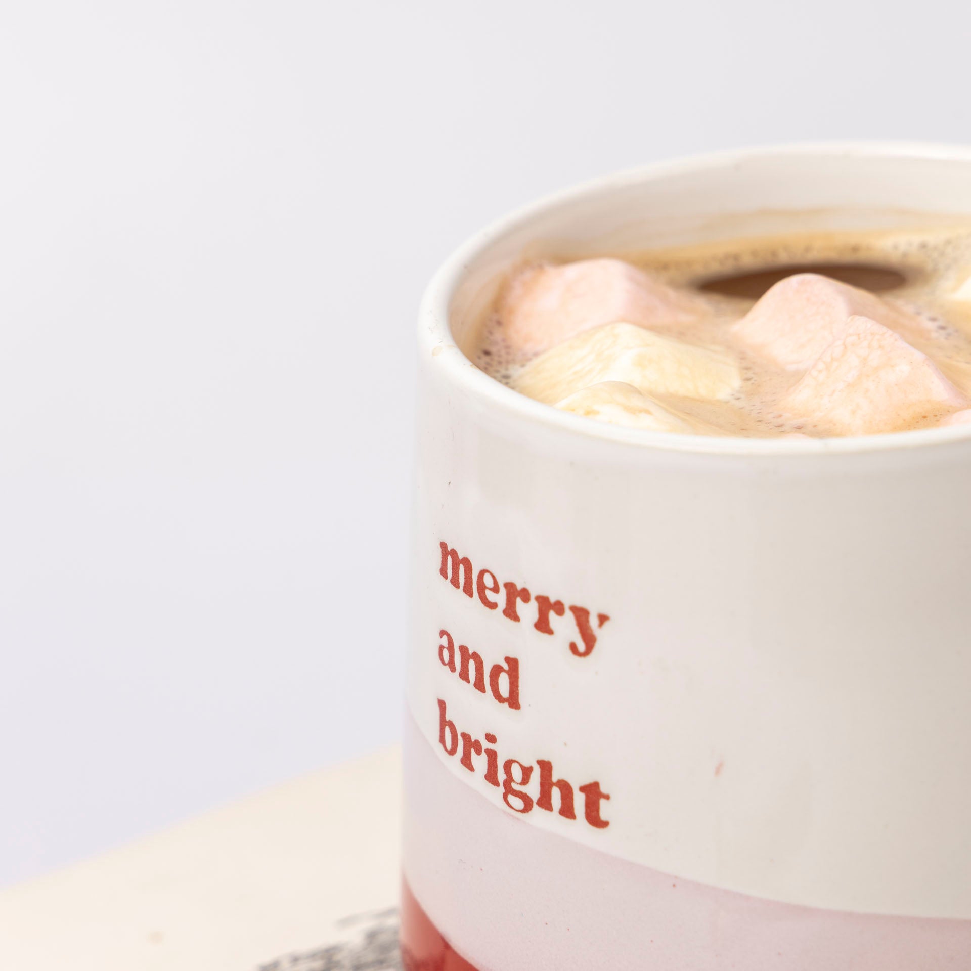 "Merry and Bright" Christmas Mug