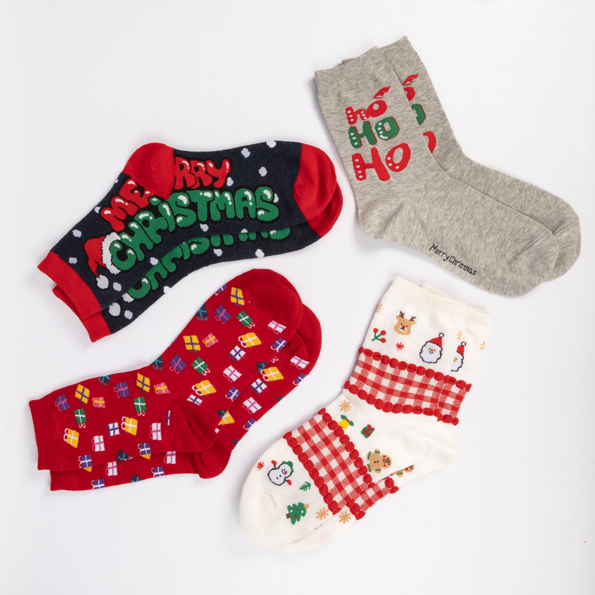 Festive Christmas Socks (assorted)