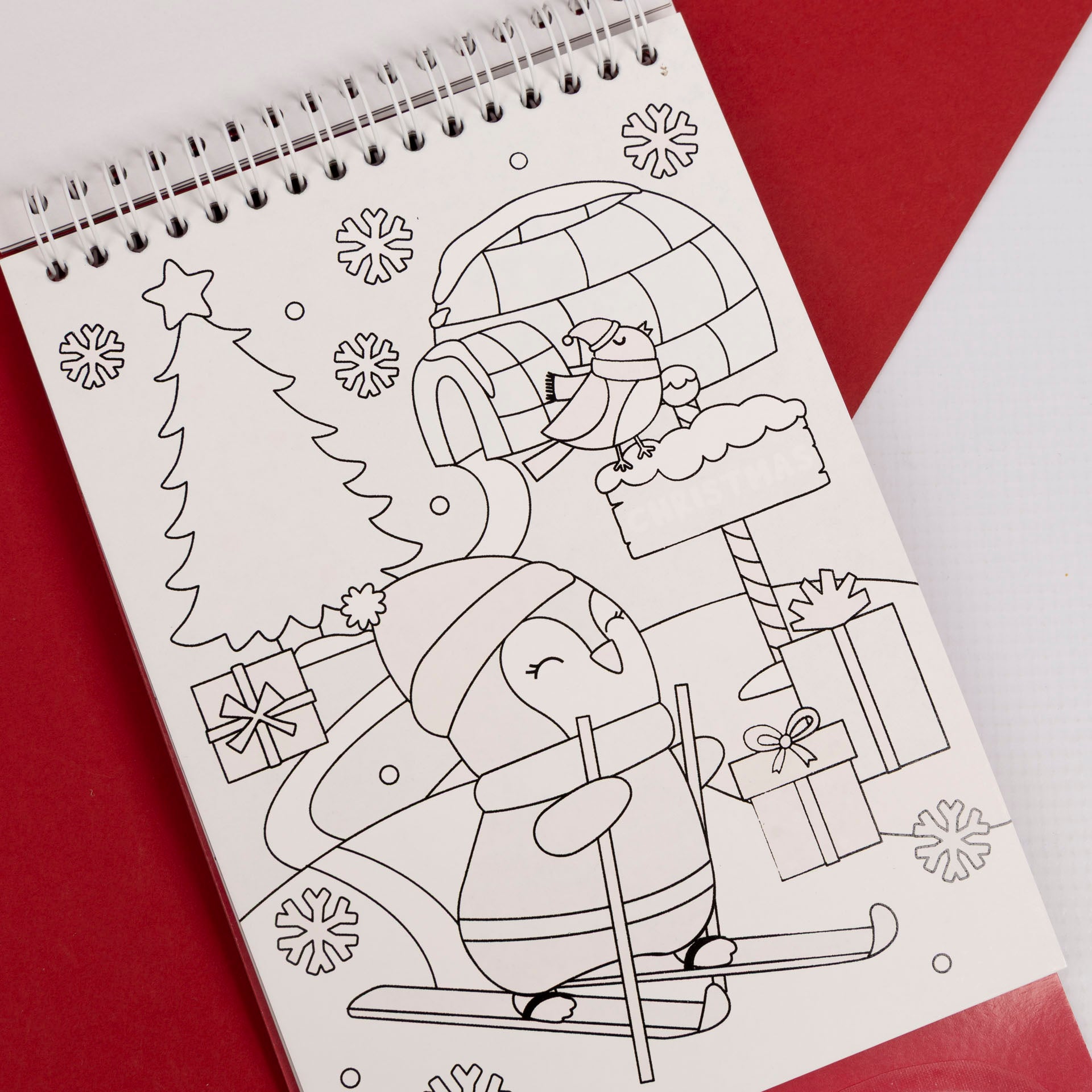 Christmas "Water Magic" Reusable Colouring Pad