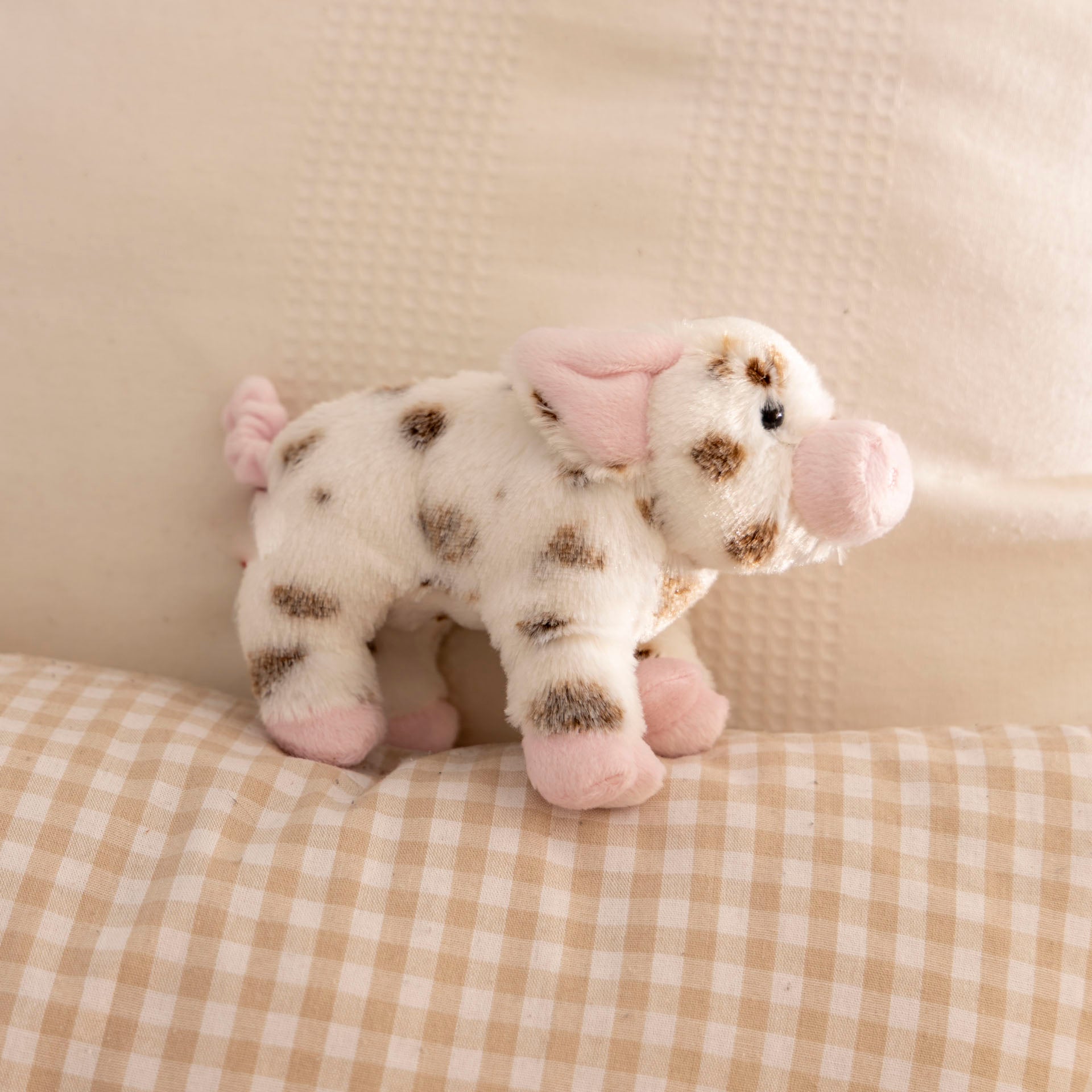 Yogi the Brown-Spotted Pig Deluxe Plush Toy