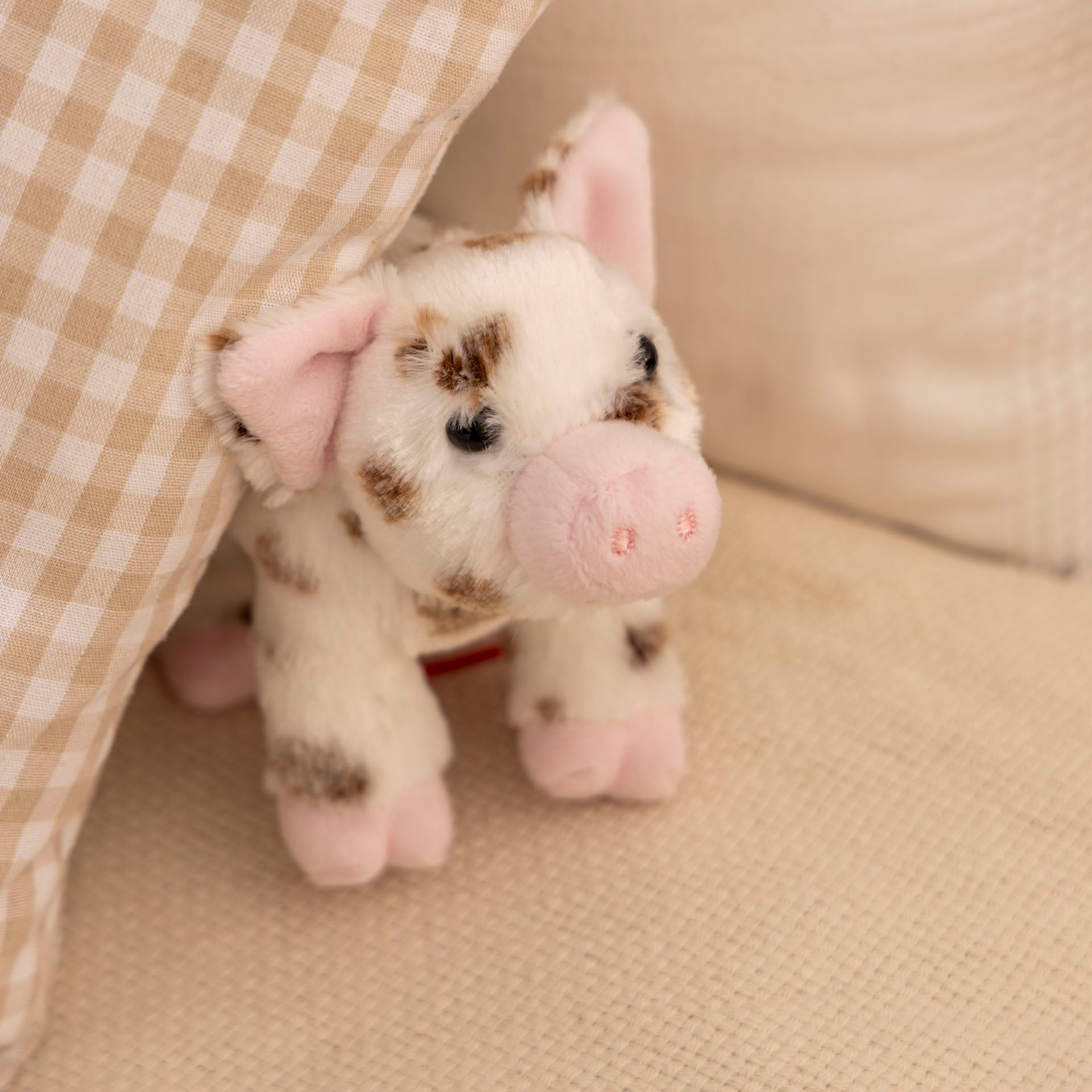 Yogi the Brown-Spotted Pig Deluxe Plush Toy