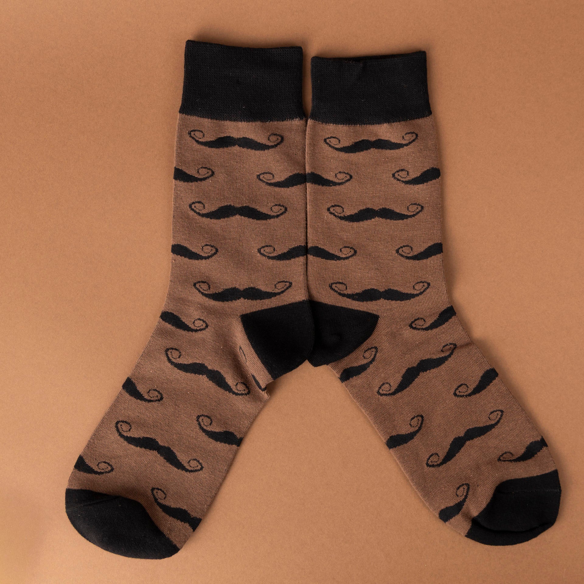Beard Boss – Novelty Moustache Socks