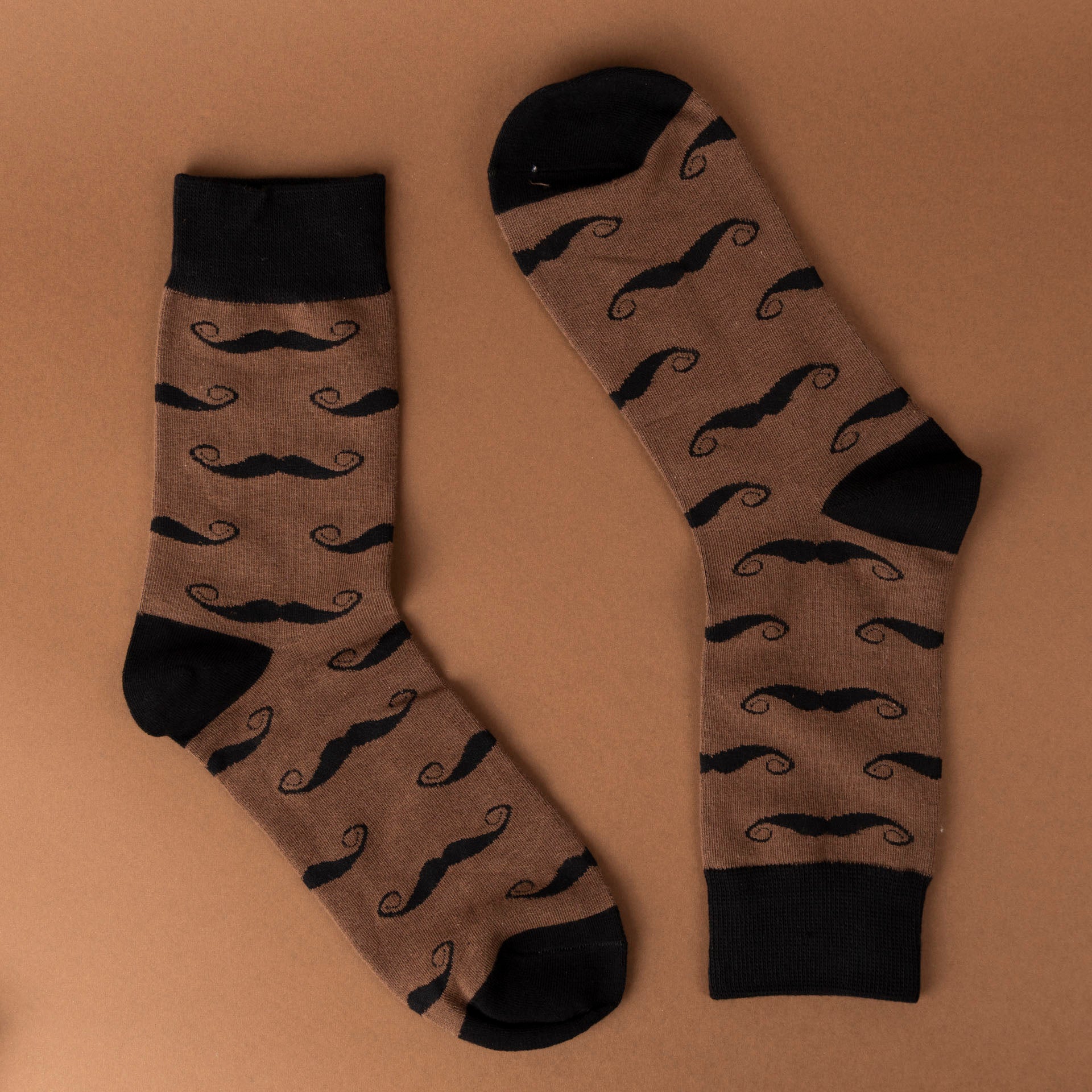 Beard Boss – Novelty Moustache Socks