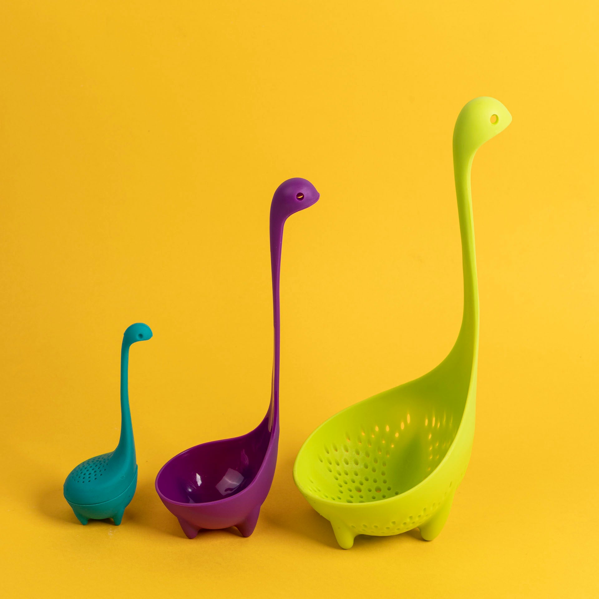 Nessie Family Loch Ness Ladles (set of 3)