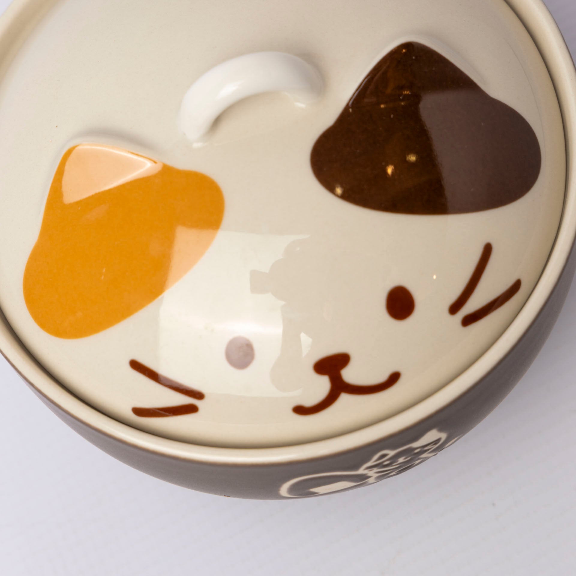 Cat Ramen Bowl with Lid