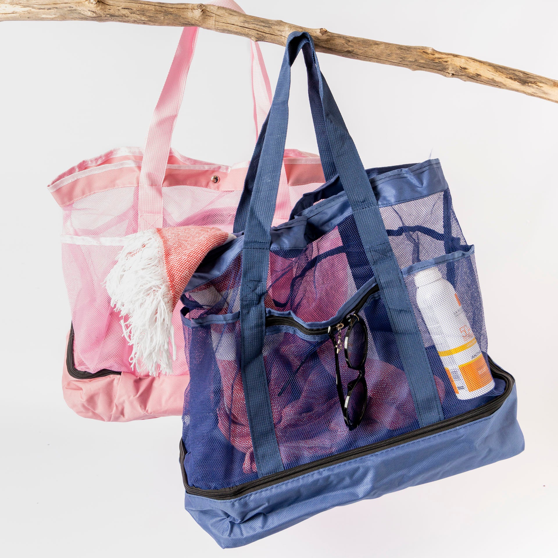 Beach Bag and Cooler Combo (assorted colours)