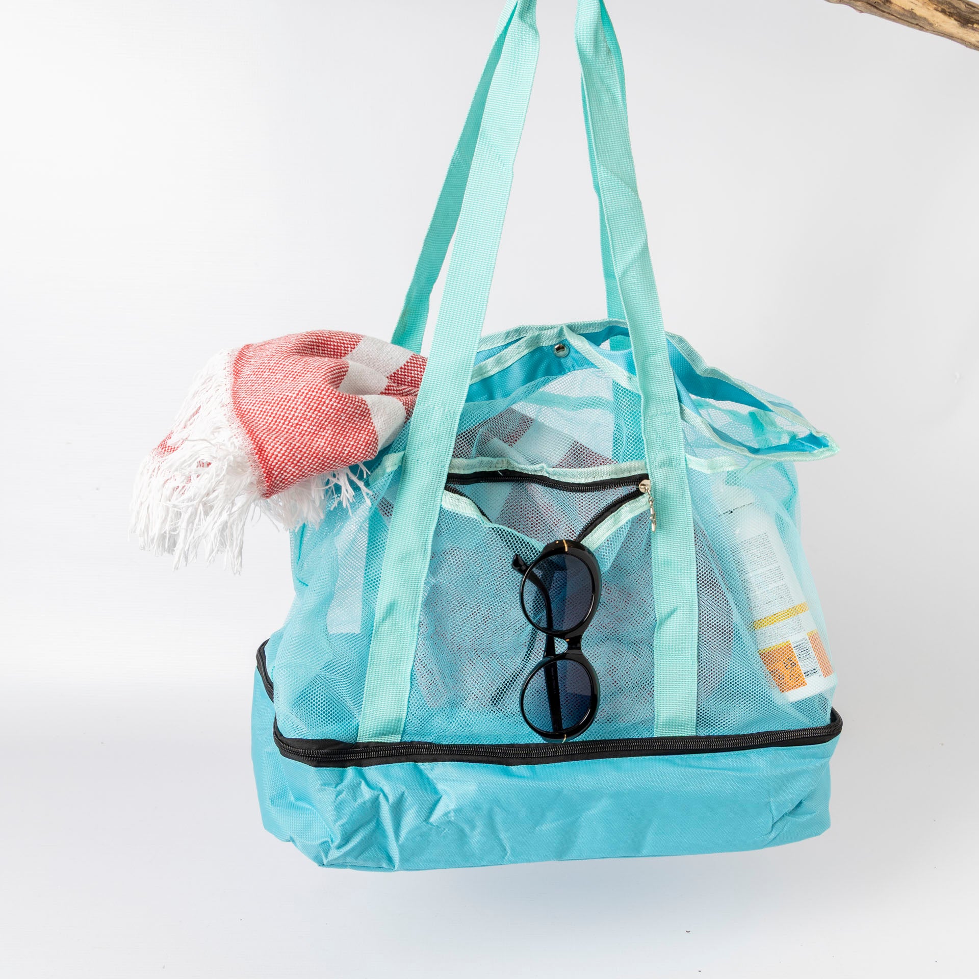 Beach Bag and Cooler Combo (assorted colours)