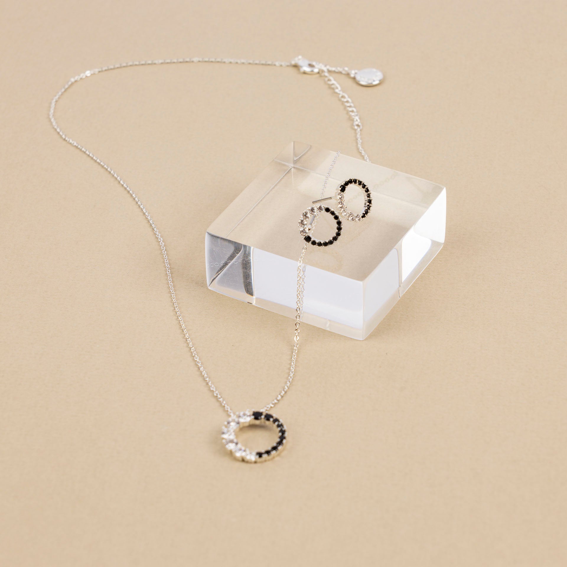 Eclipse Duo Sparkle Necklace