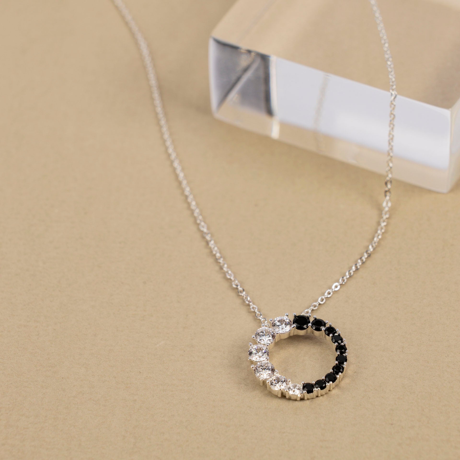 Eclipse Duo Sparkle Necklace