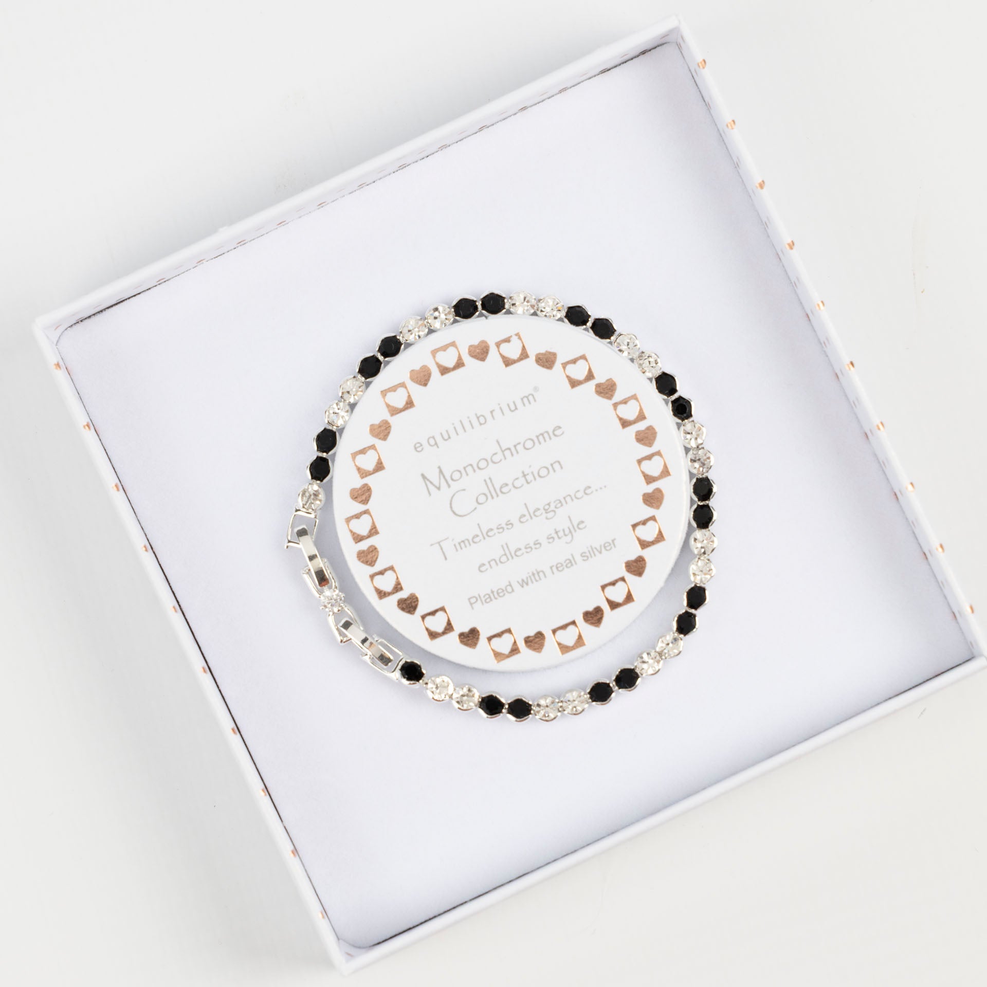 Midnight Sparkle Tennis Bracelet