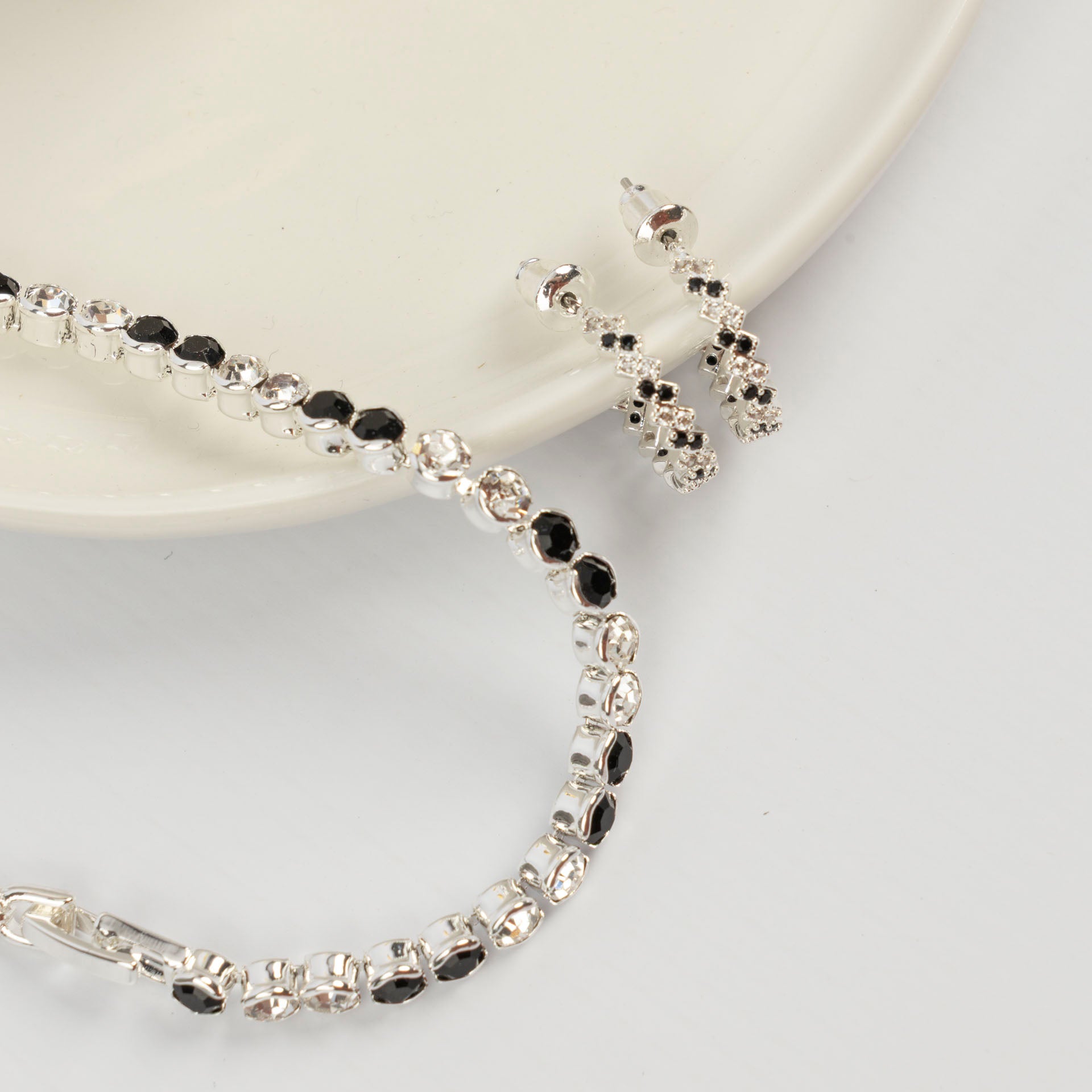Midnight Sparkle Tennis Bracelet