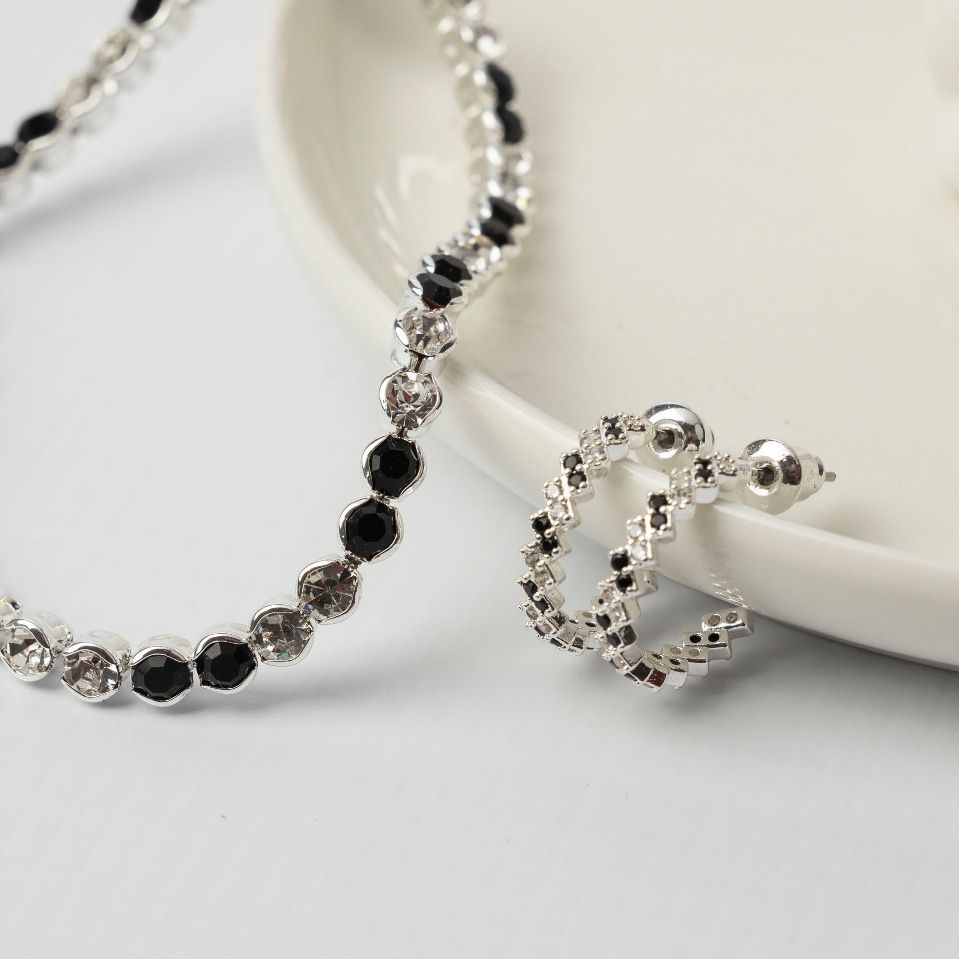 Midnight Sparkle Tennis Bracelet